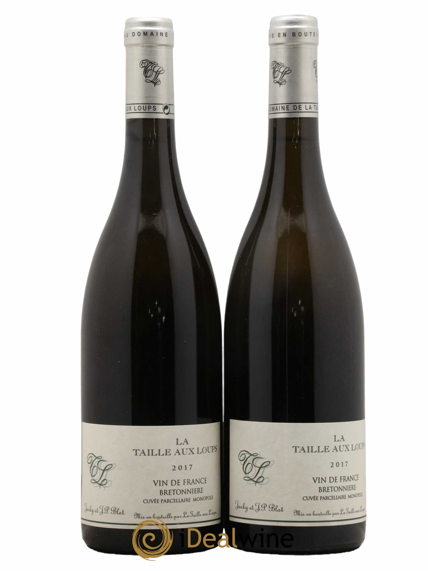 Vin de France Bretonnière La Taille aux Loups - Jacky Blot 2017 - Lot de 2 bouteilles - 0