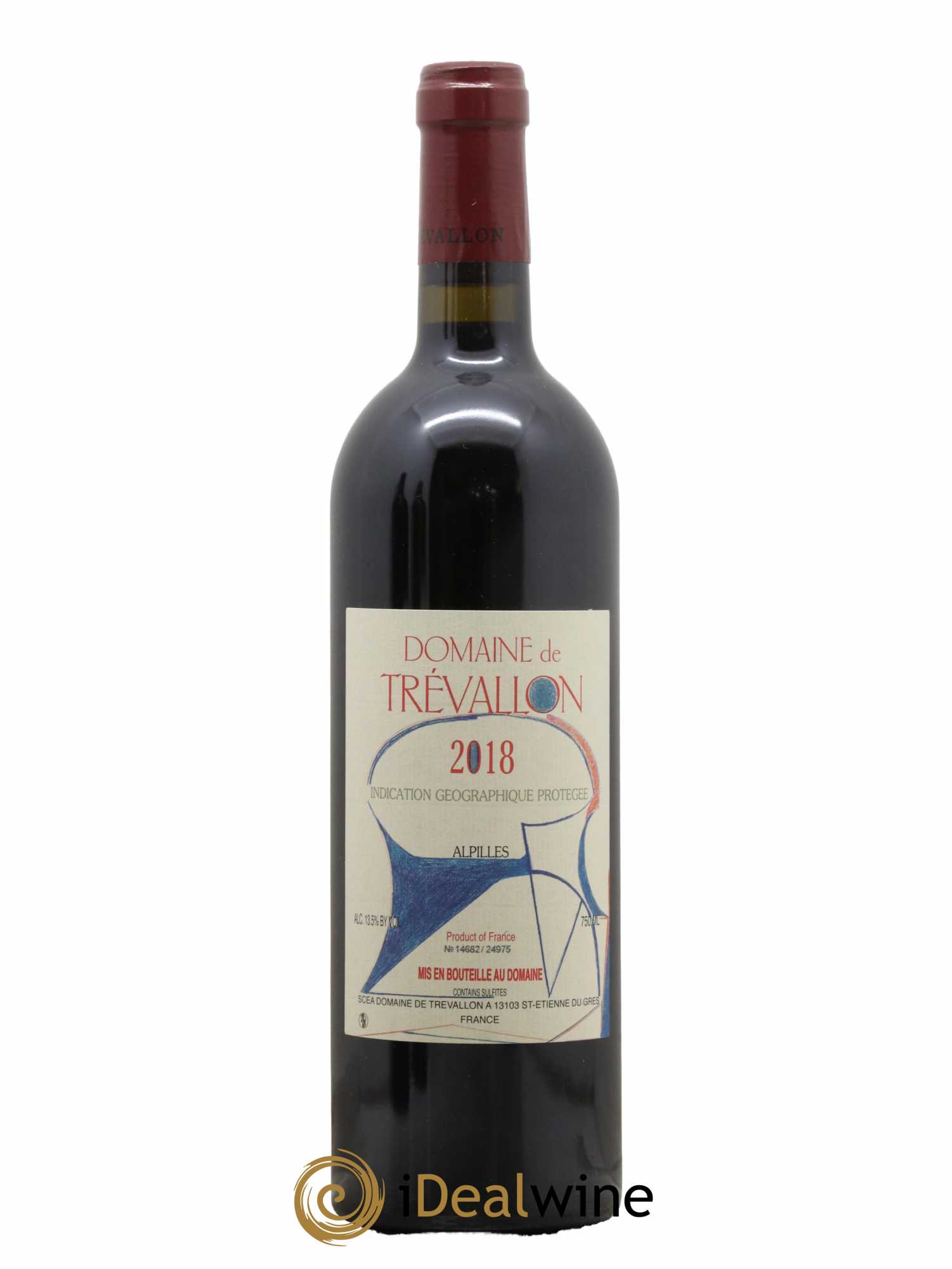 Alpilles Trévallon (Domaine de) Eloi Dürrbach 2018 - Lot de 1 bouteille - 0