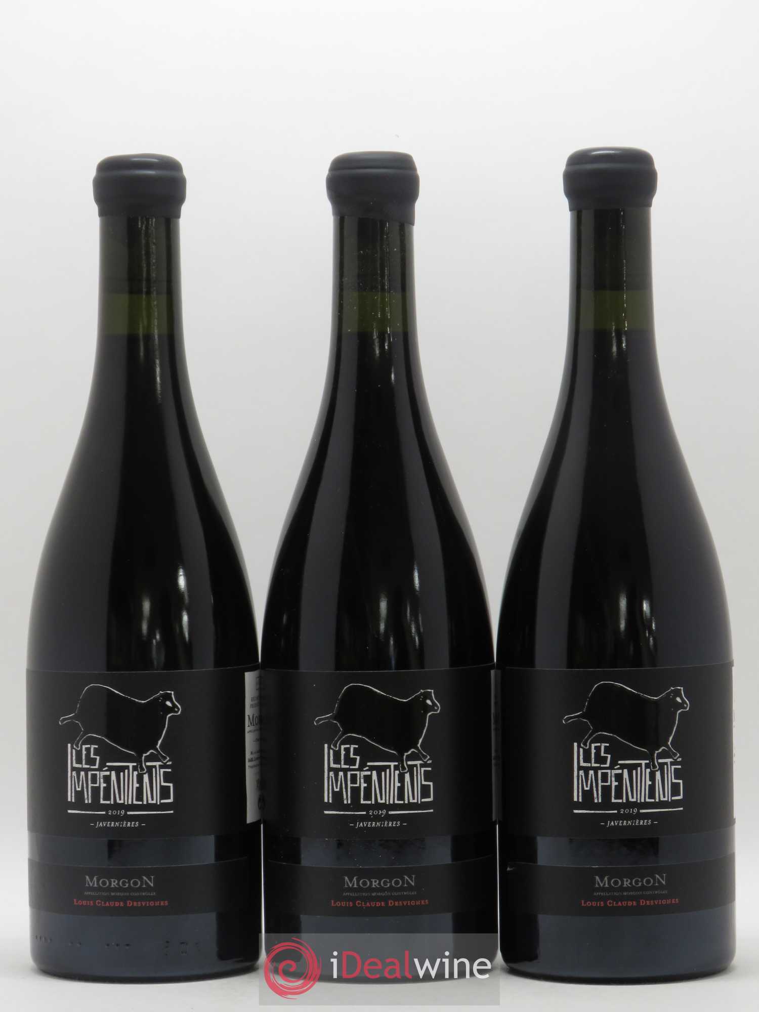 Morgon Javernières Les Impénitents Louis-Claude Desvignes 2019 - Lot de 3 bouteilles - 0