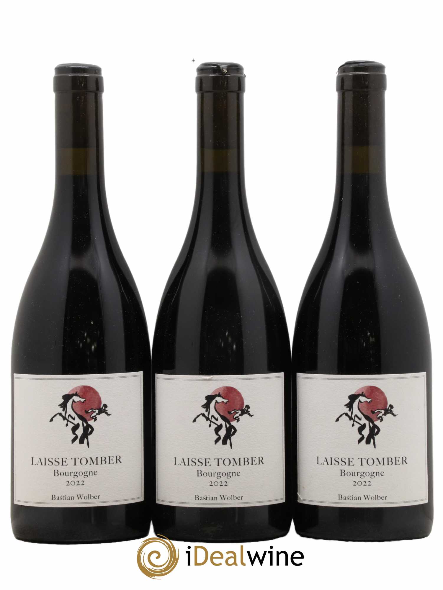 Bourgogne Laisse Tomber Bastian Wolber 2022 - Lot of 3 bottles - 0