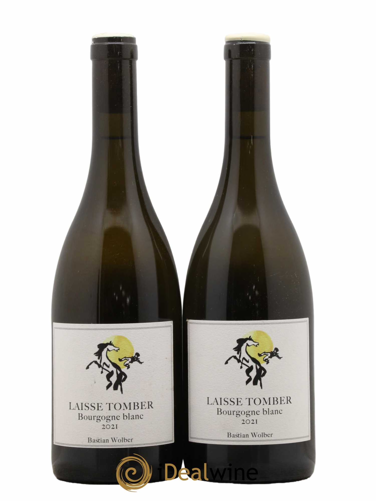 Bourgogne Laisse Tomber Bastian Wolber 2021 - Lot de 2 bouteilles - 0