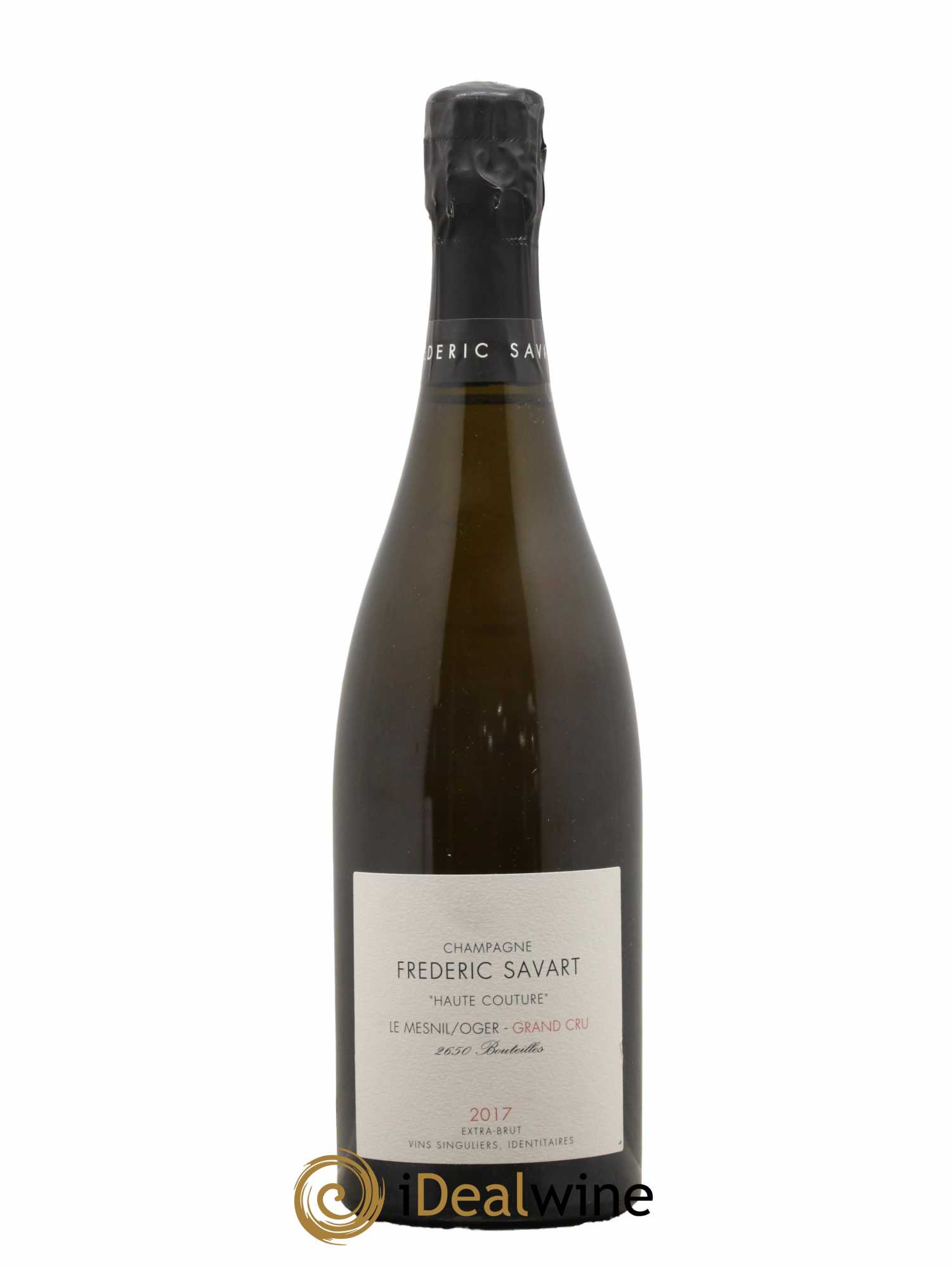 Haute Couture Le Mesnil sur Oger Extra-Brut Savart 2017 - Lot de 1 bouteille - 0