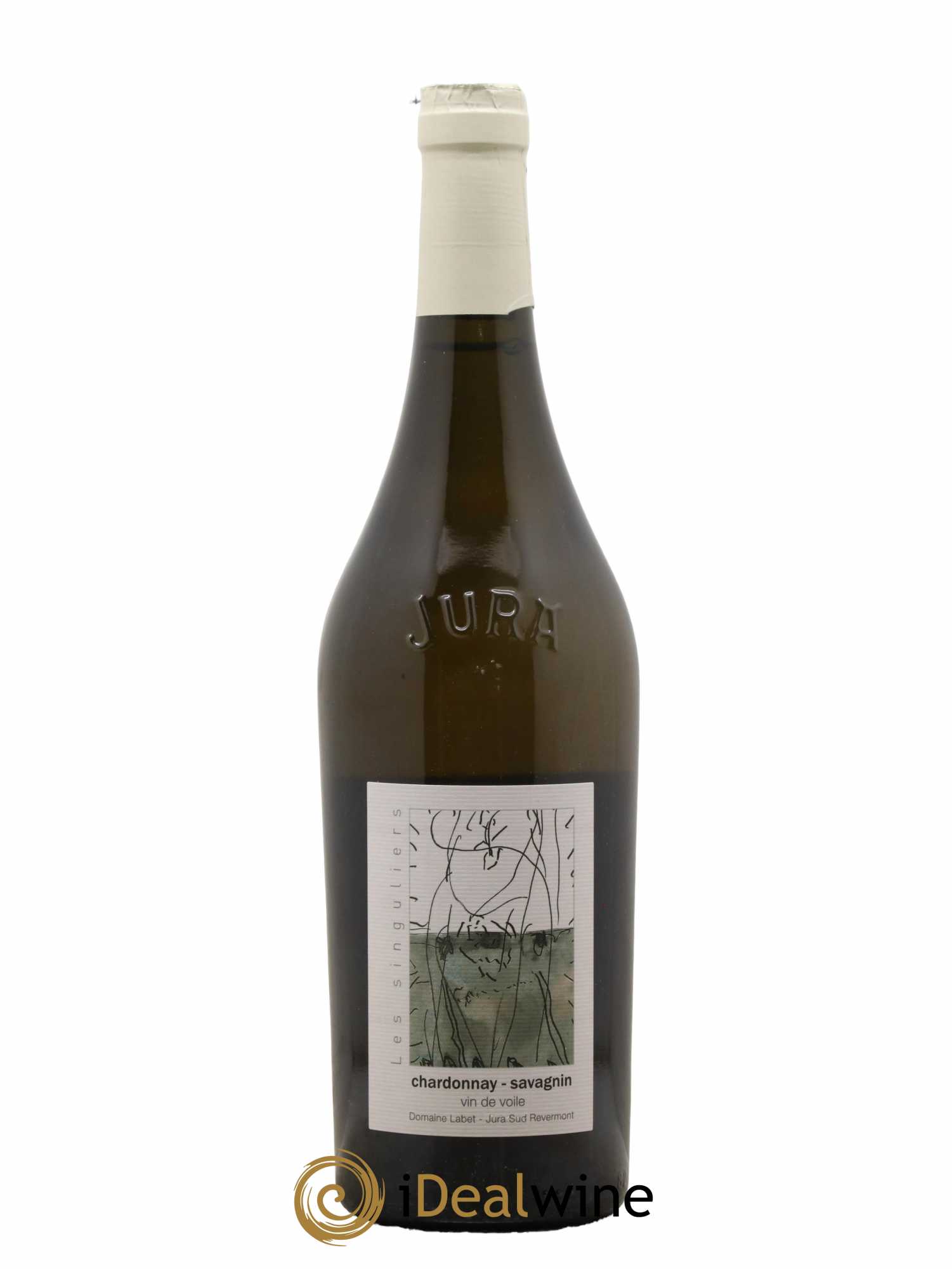 Côtes du Jura Vin de Voile Chardonnay-Savagnin cuvée de garde Romain - Julien - Charline Labet 2019 - Lot de 1 bouteille - 0