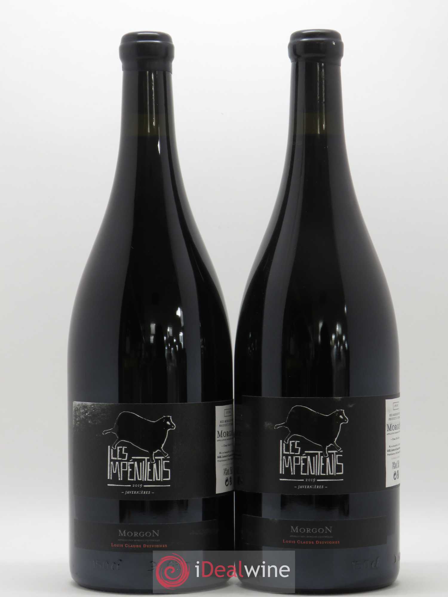 Morgon Javernières Les Impénitents Louis-Claude Desvignes 2019 - Lot de 2 magnums - 0