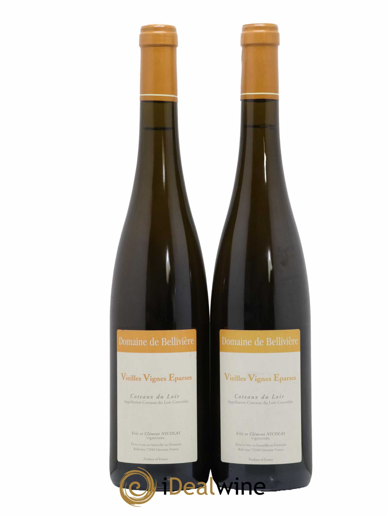 Coteaux du Loir Vieilles Vignes Eparses Domaine de Bellivière 2018 - Lot de 2 bouteilles - 0