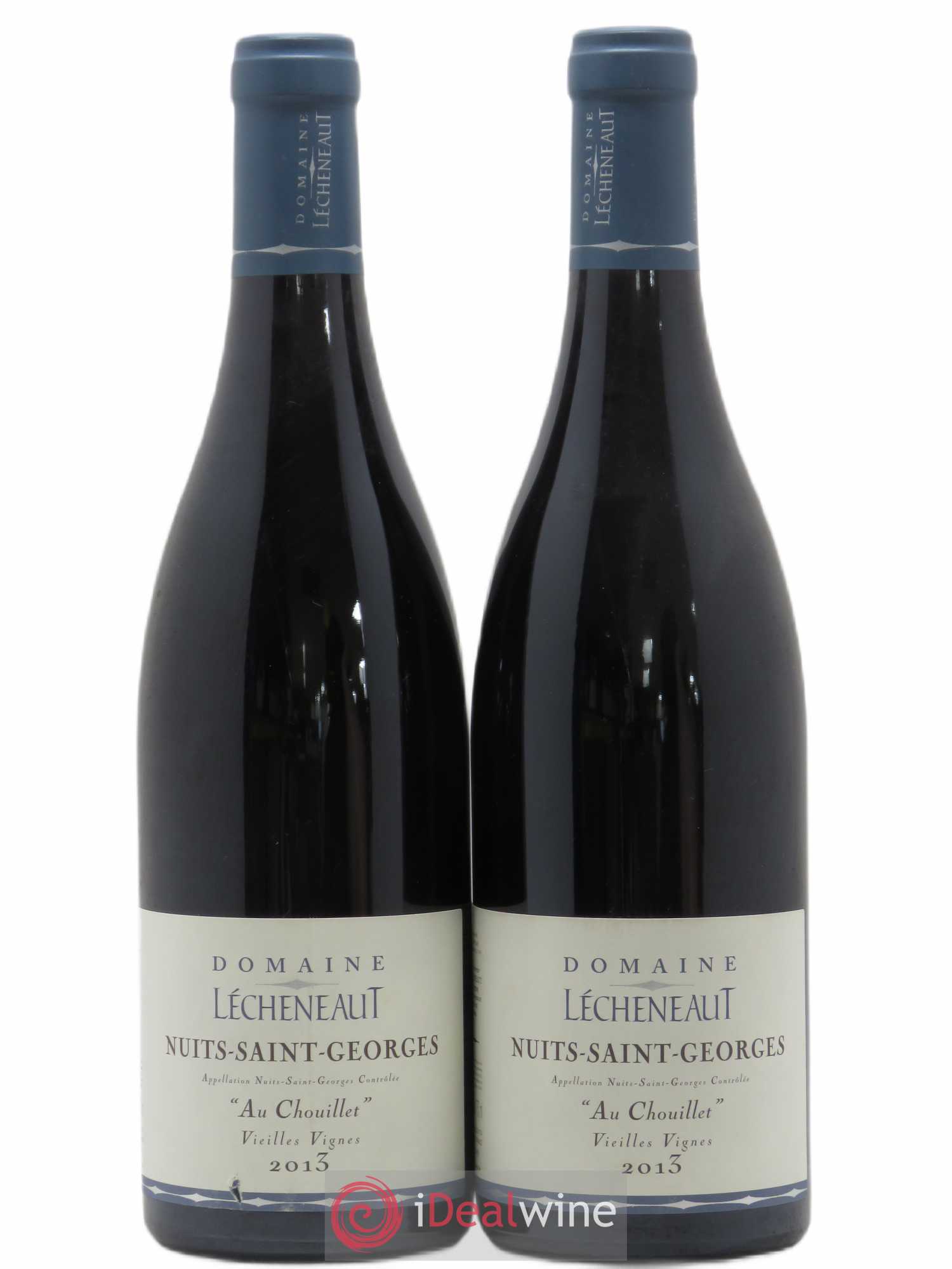 Nuits-Saint-Georges Au Chouillet Vieilles Vignes Lécheneaut (Domaine) 2013 - Lot de 2 bouteilles - 0