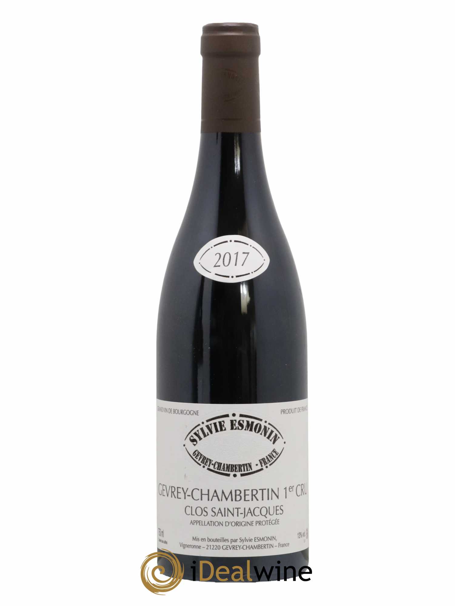 Gevrey-Chambertin 1er Cru Clos Saint-Jacques Michel Esmonin 2017 - Lot de 1 bouteille - 0