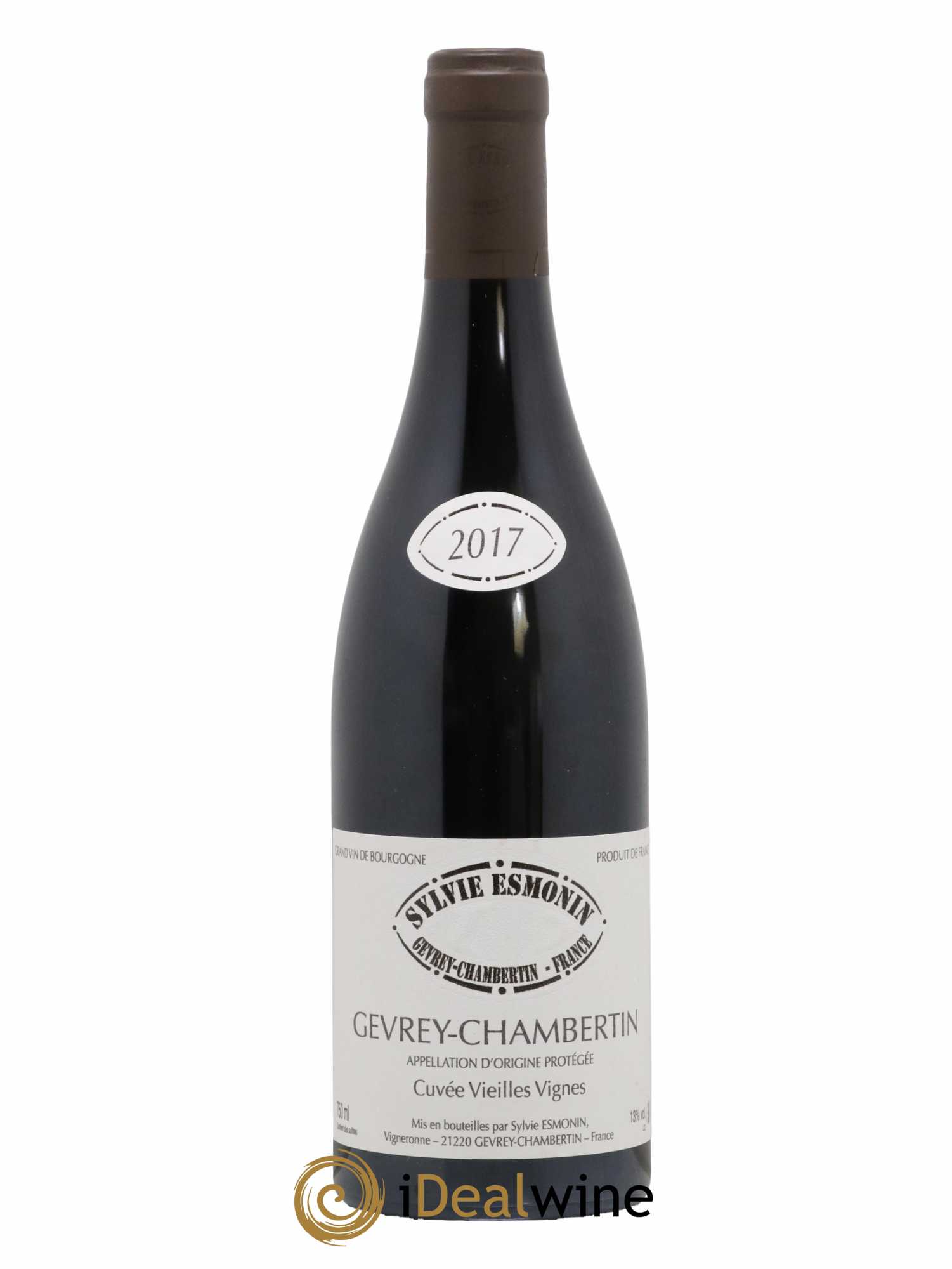 Gevrey-Chambertin Vieilles Vignes Sylvie Esmonin 2017 - Lot de 1 bouteille - 0