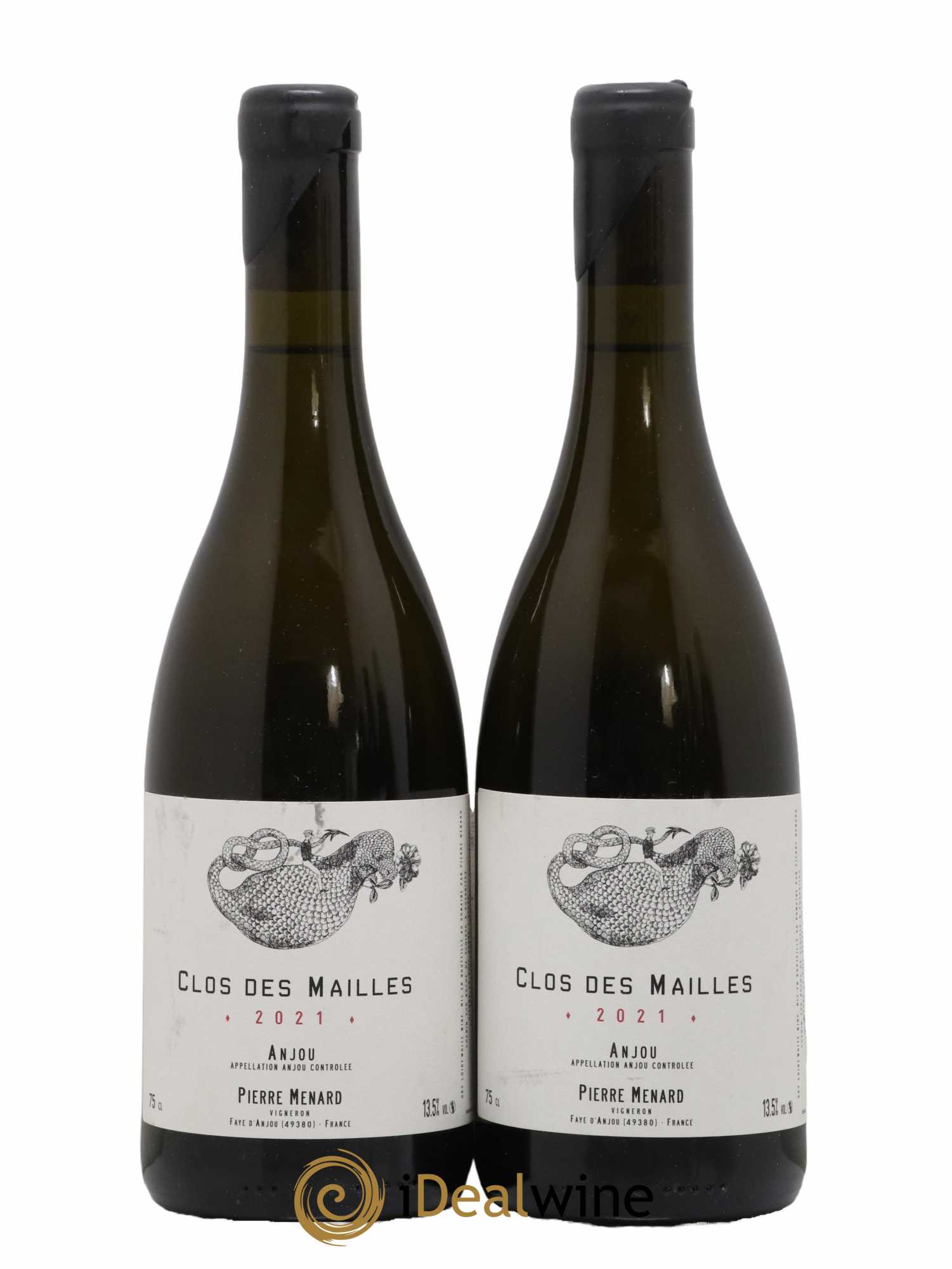 Anjou Le Clos des Mailles Pierre Ménard 2021 - Lot de 2 bouteilles - 0
