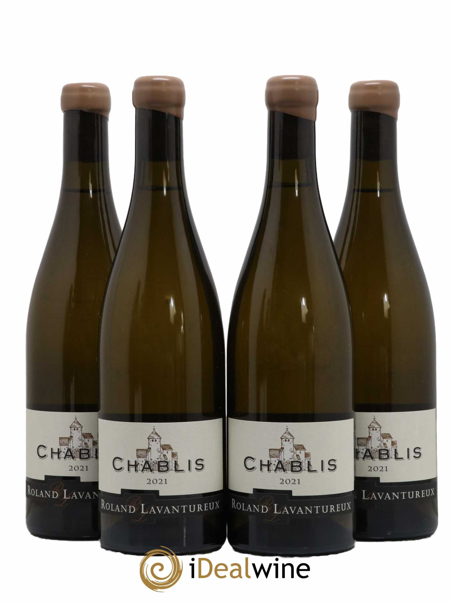 Chablis Domaine Roland Lavantureux 2021 - Lot de 4 bouteilles - 0