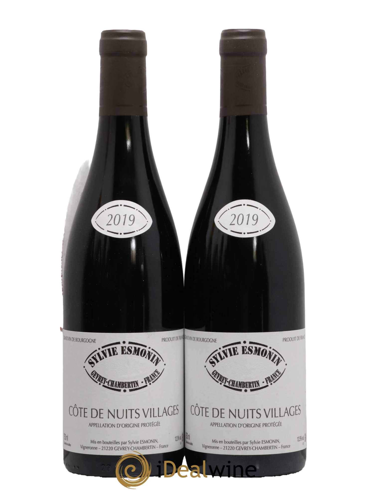 Côte de Nuits-Villages Sylvie Esmonin 2019 - Lot de 2 bouteilles - 0