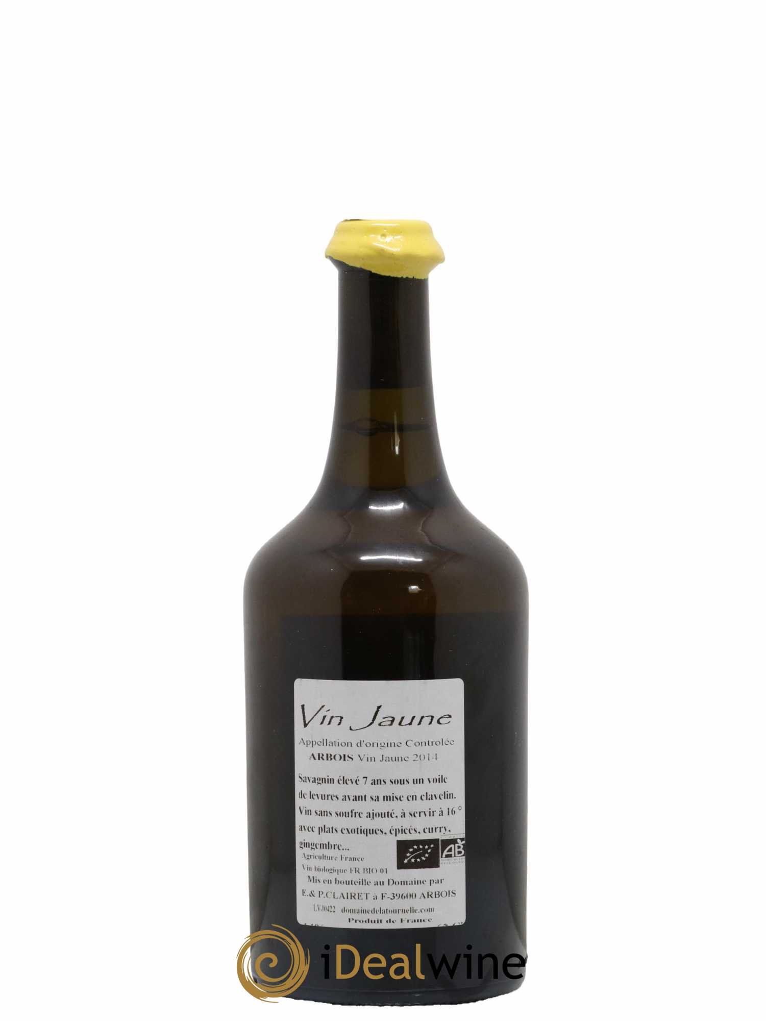 Arbois Vin Jaune Domaine de la Tournelle 2014 - Lot de 1 bouteille - 1