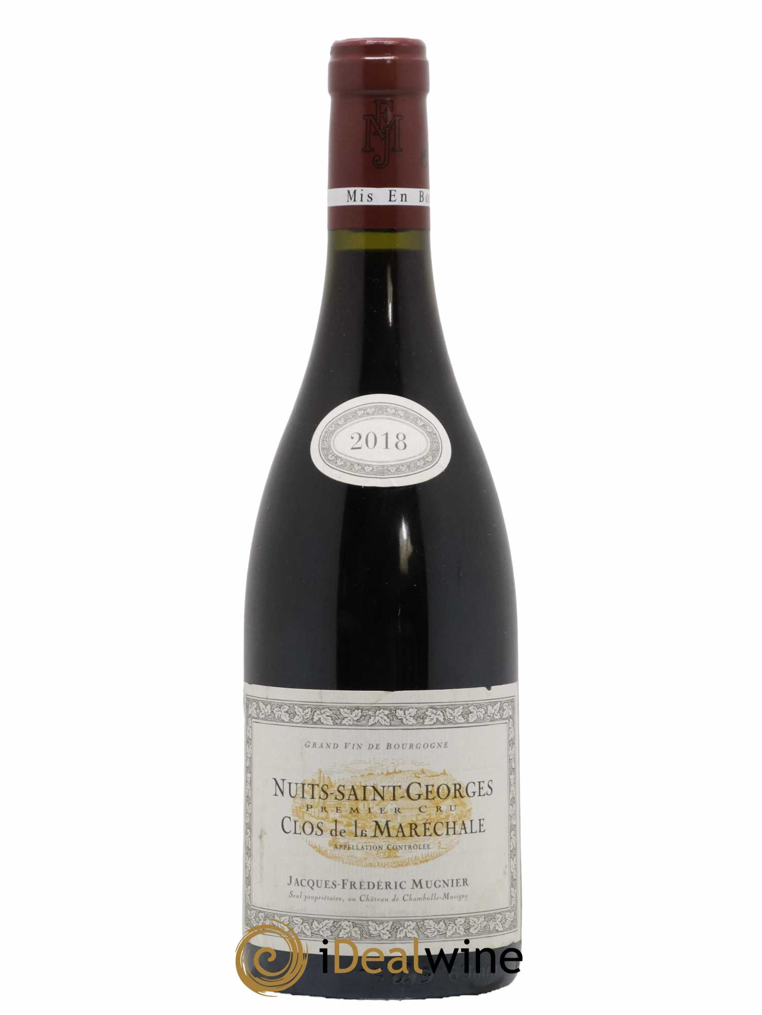 Nuits-Saint-Georges 1er Cru Clos de La Maréchale Jacques-Frédéric Mugnier 2018 - Lot de 1 bouteille - 0