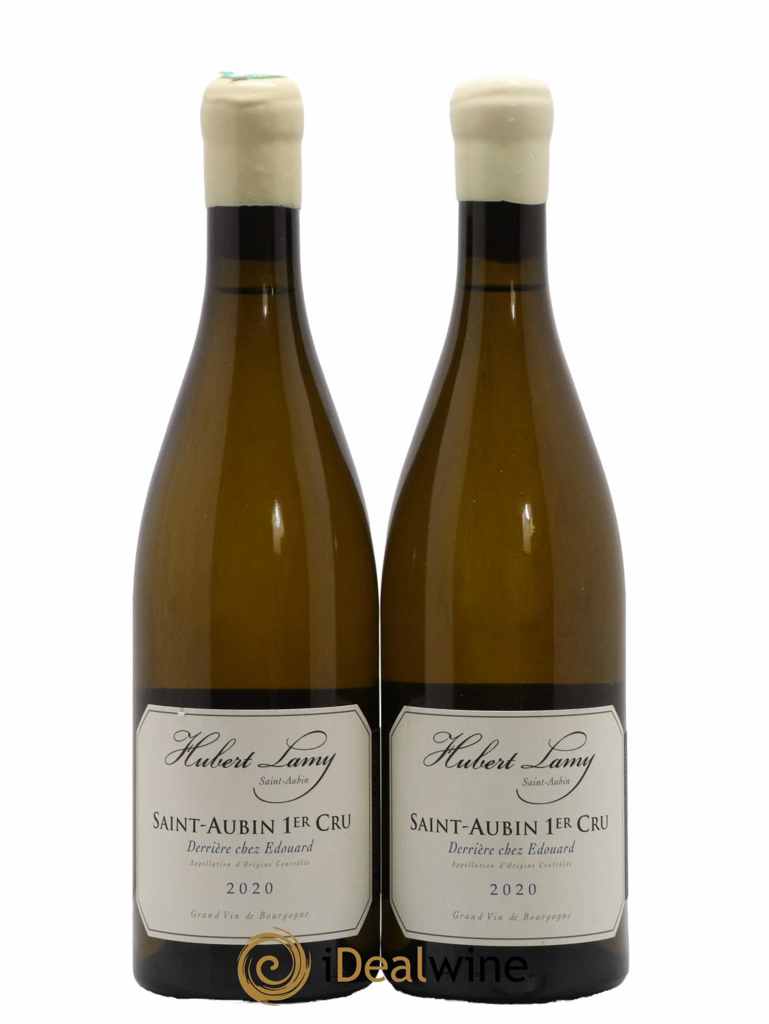 Saint-Aubin 1er Cru Derrière chez Edouard Hubert Lamy 2020 - Lot de 2 bouteilles - 0