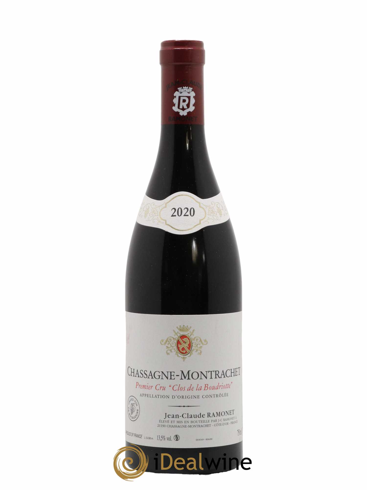 Chassagne-Montrachet 1er Cru Clos de la Boudriotte Ramonet (Domaine) 2020 - Posten von 1 Flasche - 0