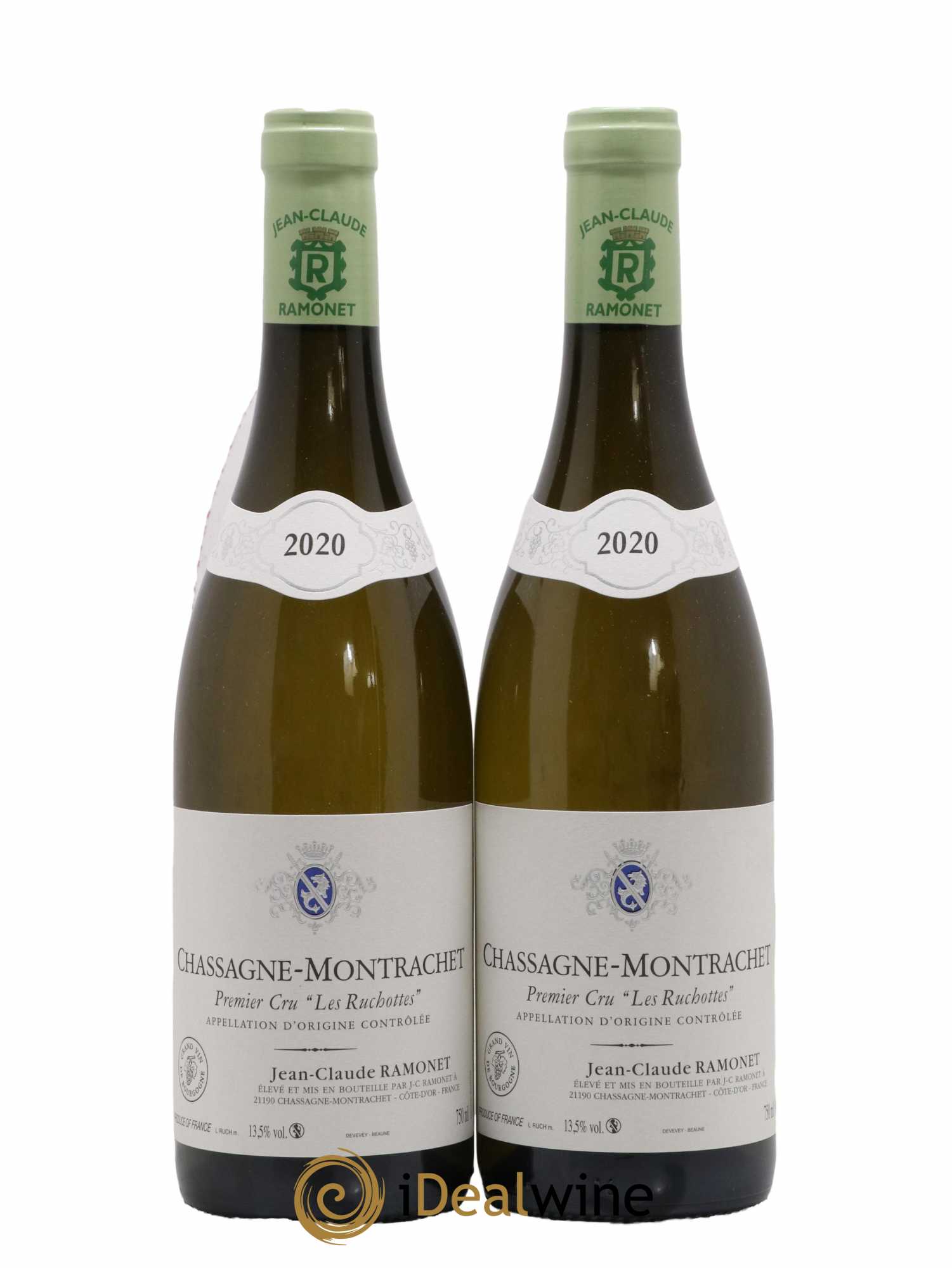 Chassagne-Montrachet 1er Cru Les Ruchottes Ramonet (Domaine) 2020 - Lot de 2 bouteilles - 0