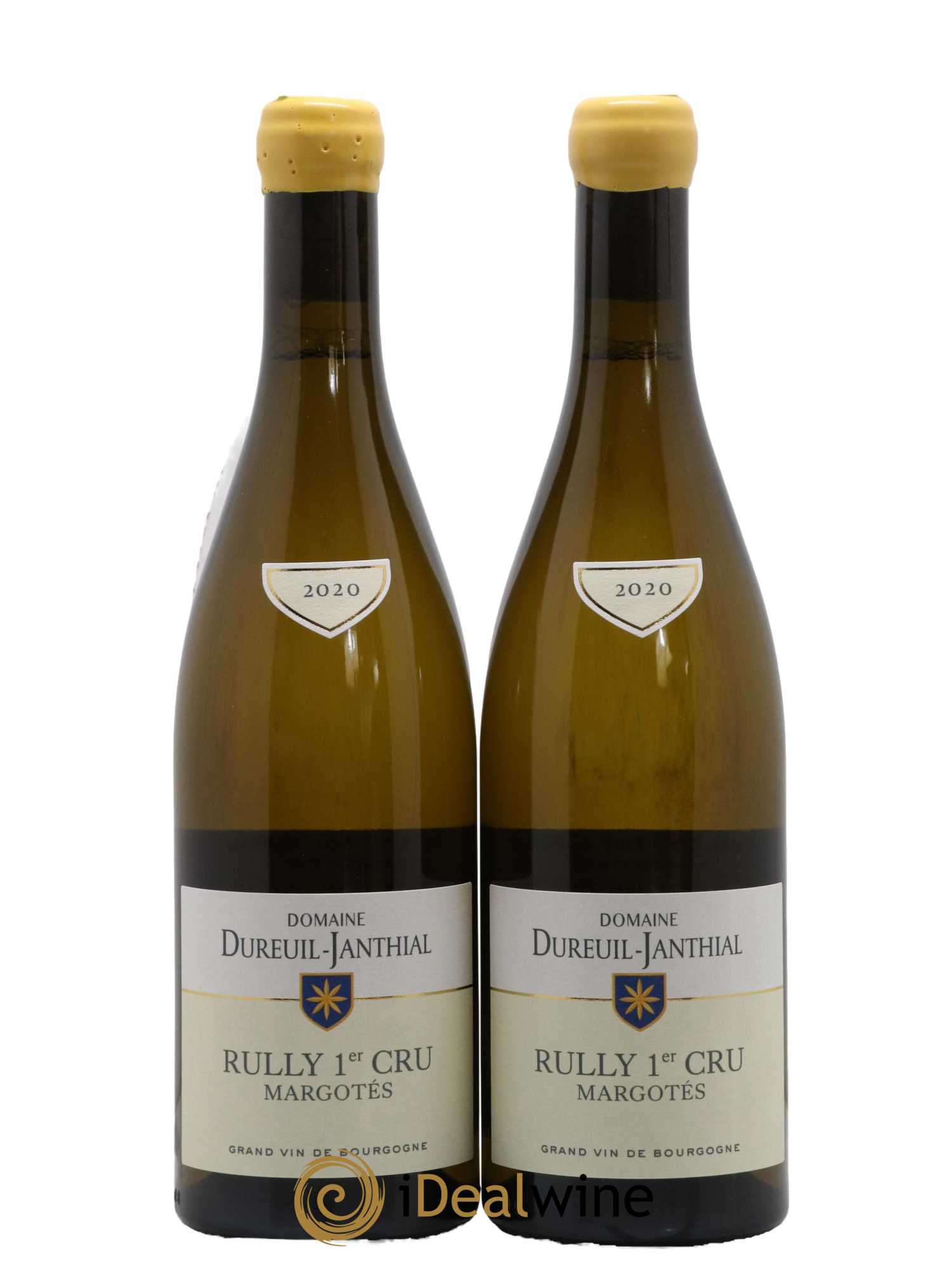 Rully 1er Cru Les Margotés Vincent Dureuil-Janthial 2020 - Lot de 2 bouteilles - 0
