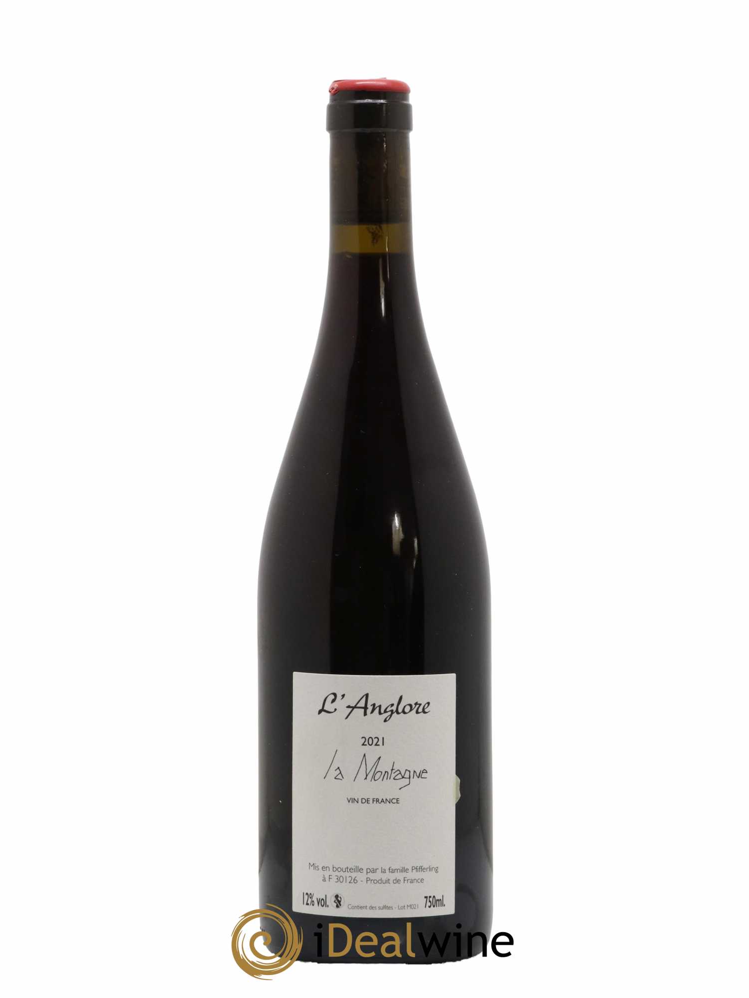 Vin de France La Montagne Domaine l'Anglore 2021 - Lot de 1 bouteille - 1