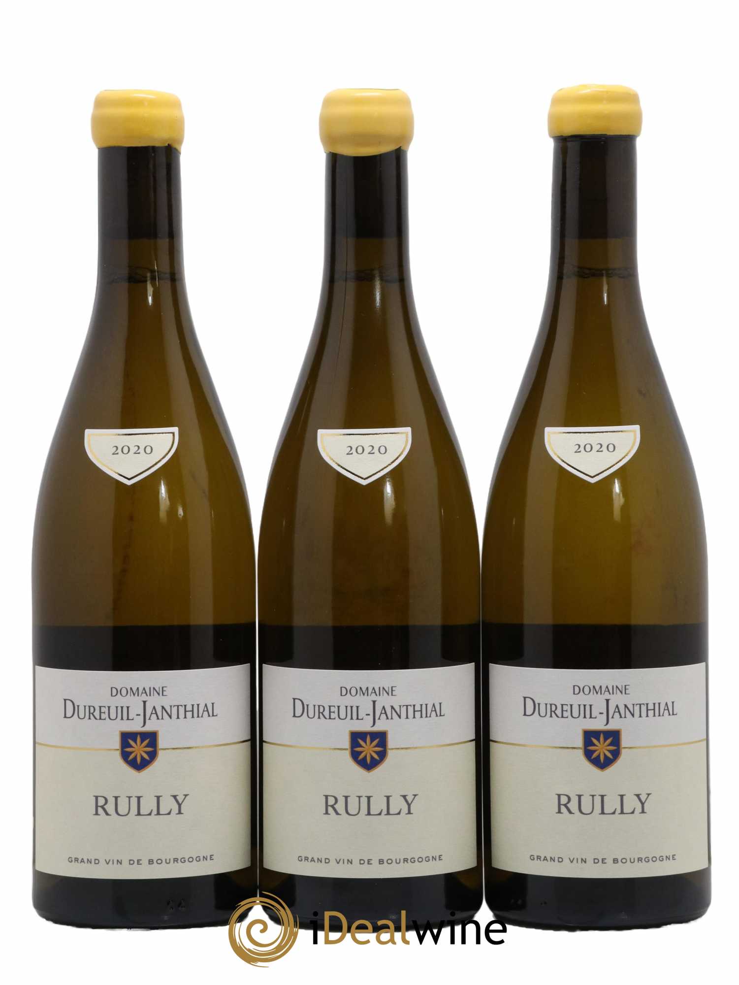 Rully Vincent Dureuil-Janthial 2020 - Lot de 3 bouteilles - 0