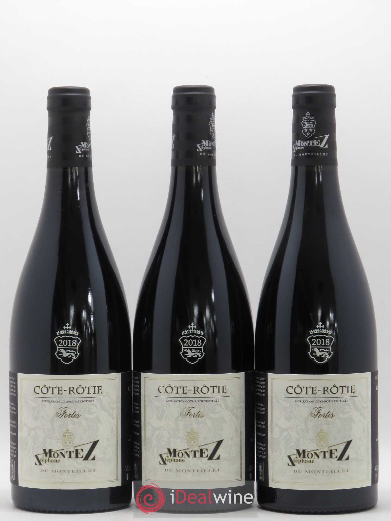 Côte-Rôtie Fortis Monteillet (Domaine du) - Stéphane Montez 2018 - Lot de 3 bouteilles - 0