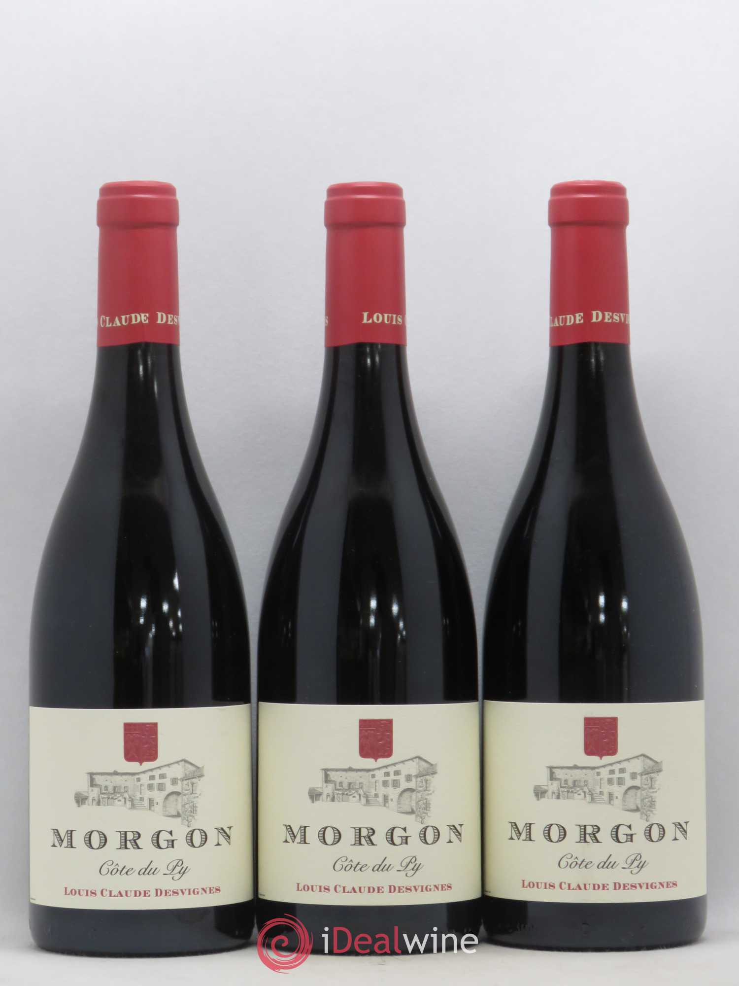Morgon Côte du Py Louis-Claude Desvignes 2018 - Lot de 3 bouteilles - 0