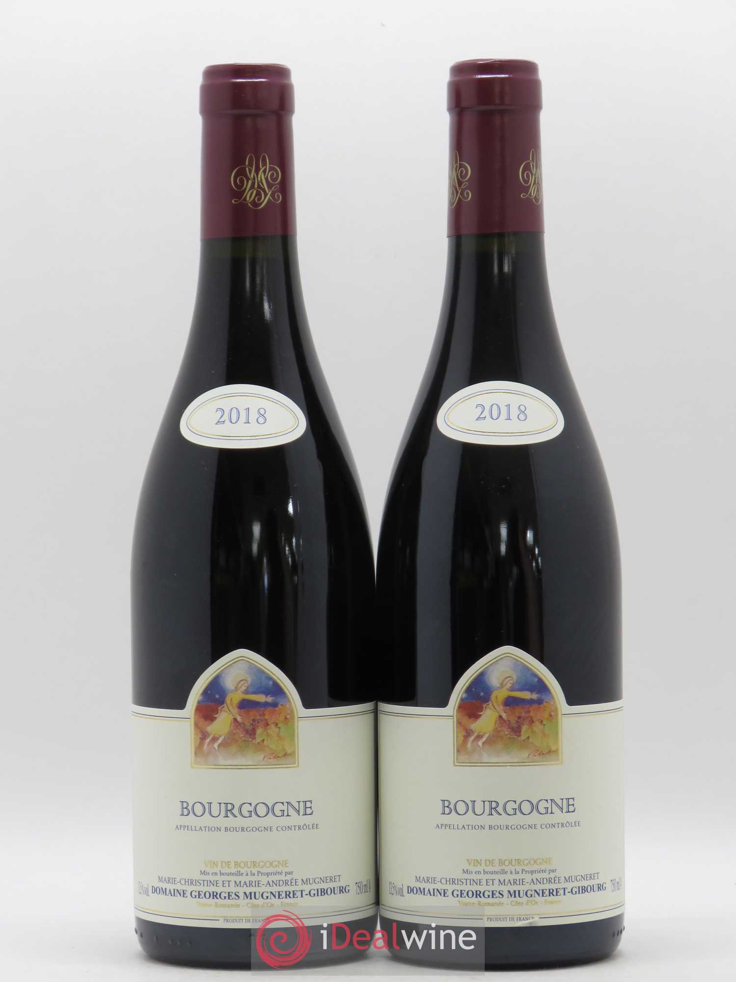Bourgogne Mugneret-Gibourg (Domaine) 2018 - Lot de 2 bouteilles - 0