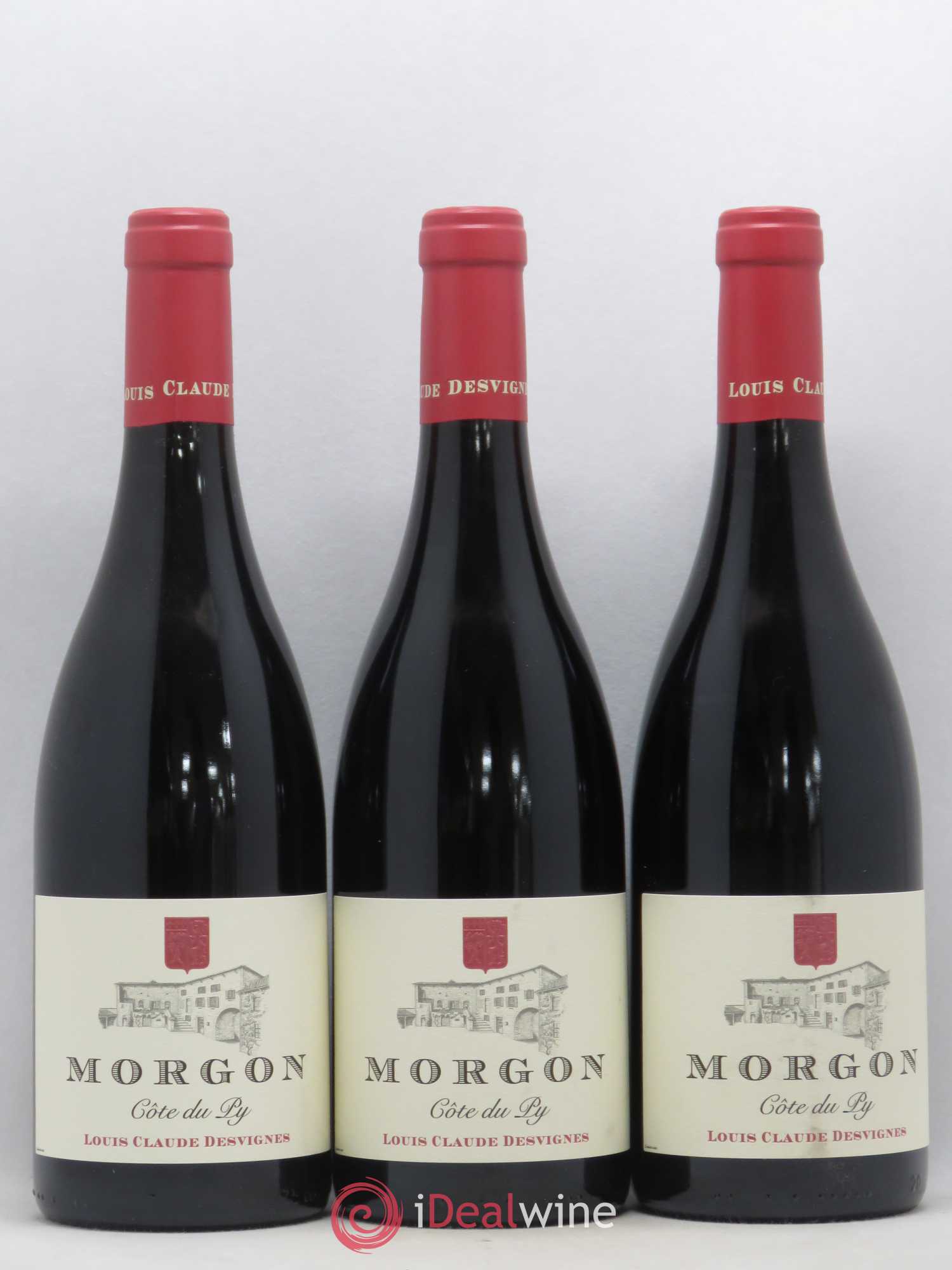 Morgon Côte du Py Louis-Claude Desvignes 2018 - Lot de 3 bouteilles - 0