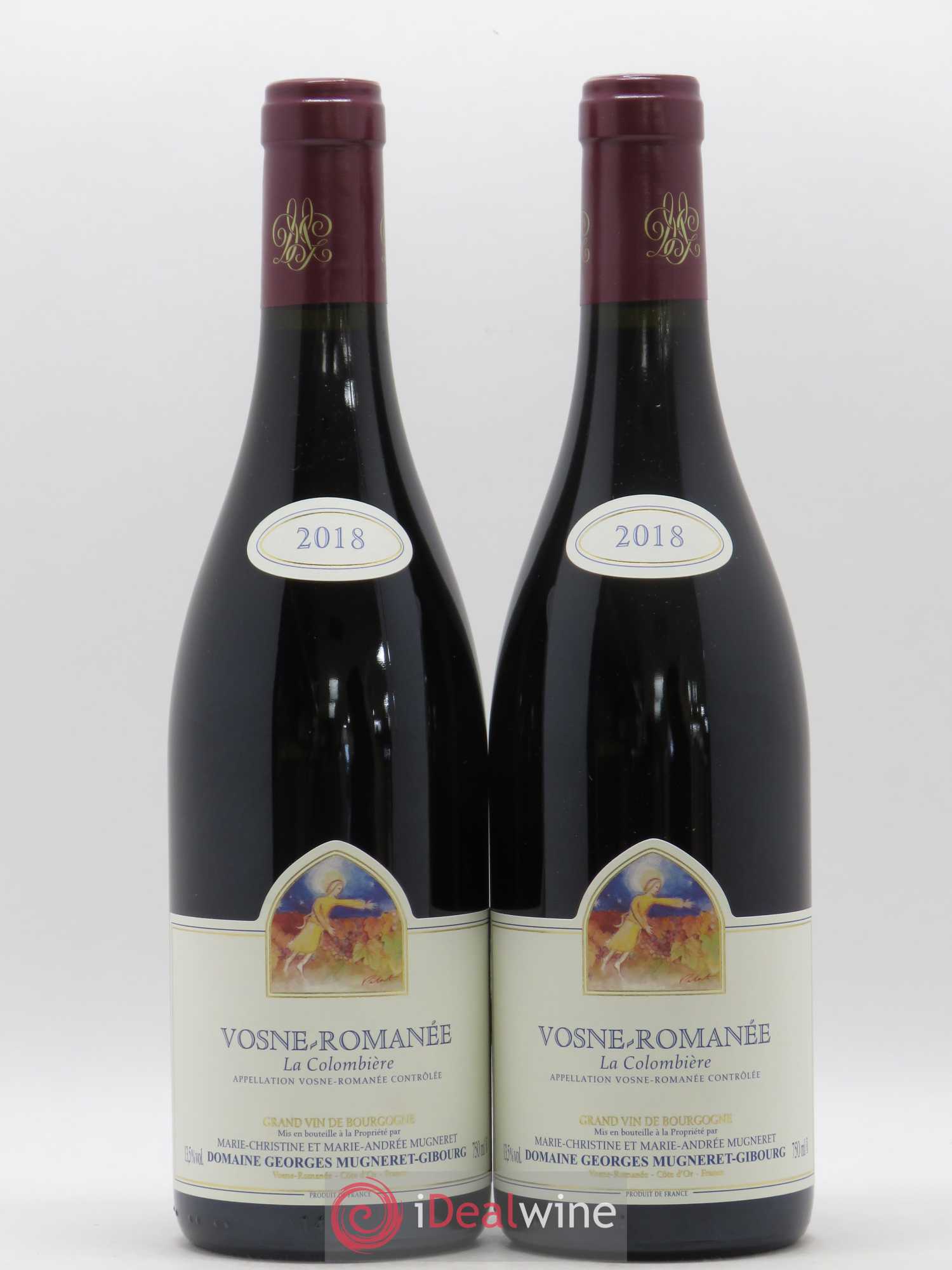 Vosne-Romanée La Colombière Mugneret-Gibourg (Domaine) 2018 - Lot de 2 bouteilles - 0