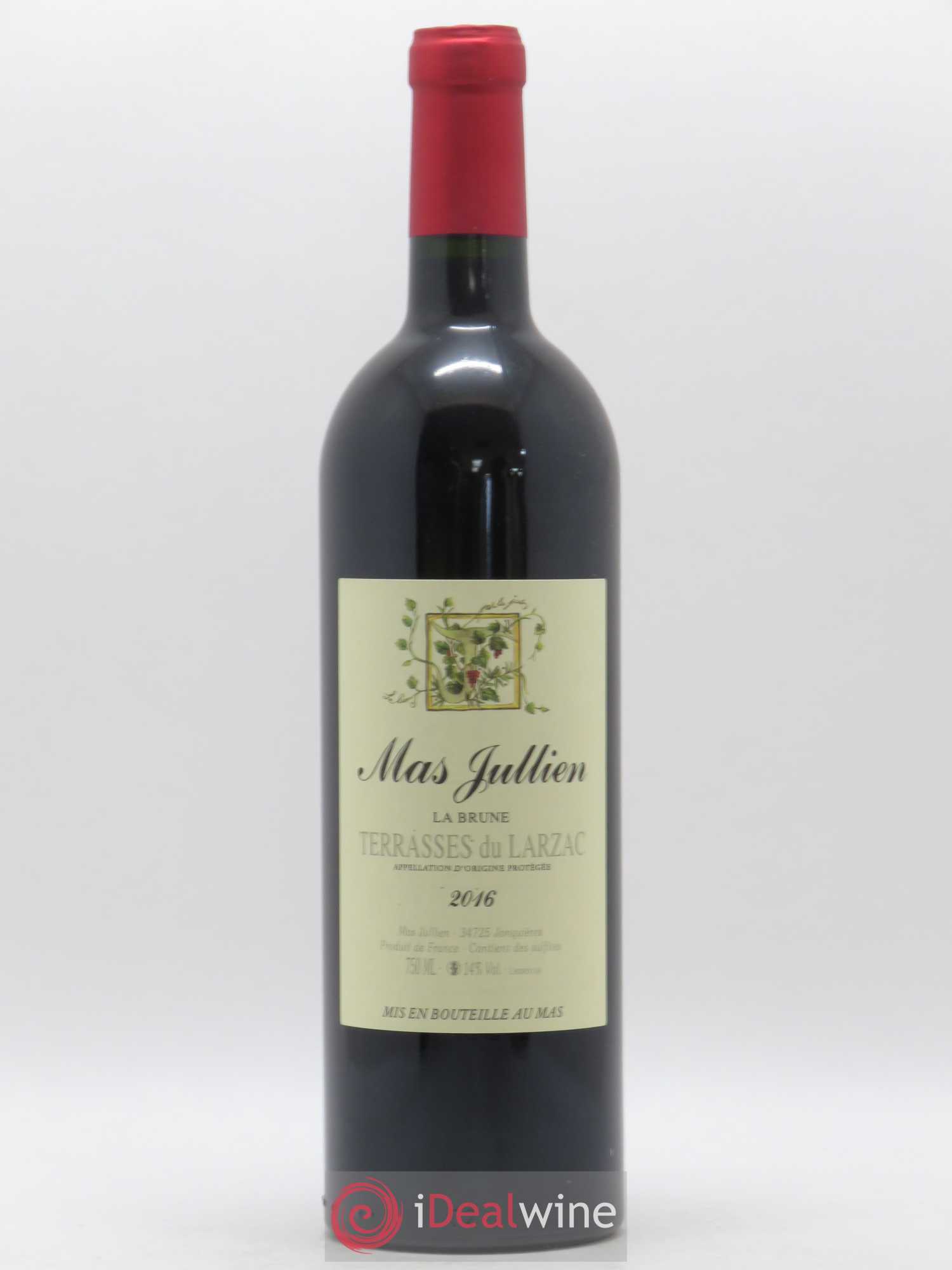 Terrasses du Larzac Mas Jullien Olivier Jullien La Brune 2016 - Lot de 1 bouteille - 0