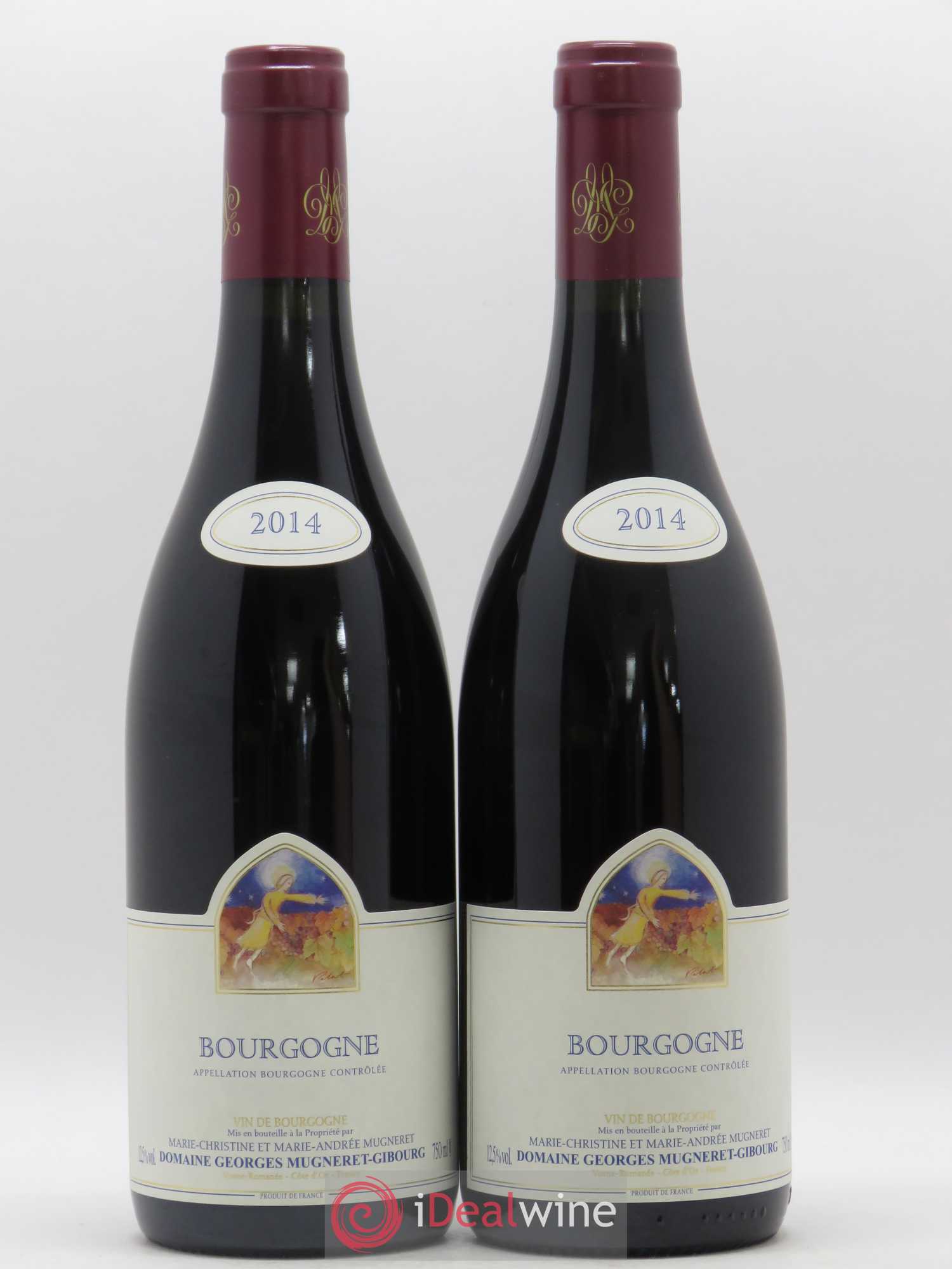 Bourgogne Mugneret-Gibourg (Domaine) 2014 - Lot de 2 bouteilles - 0