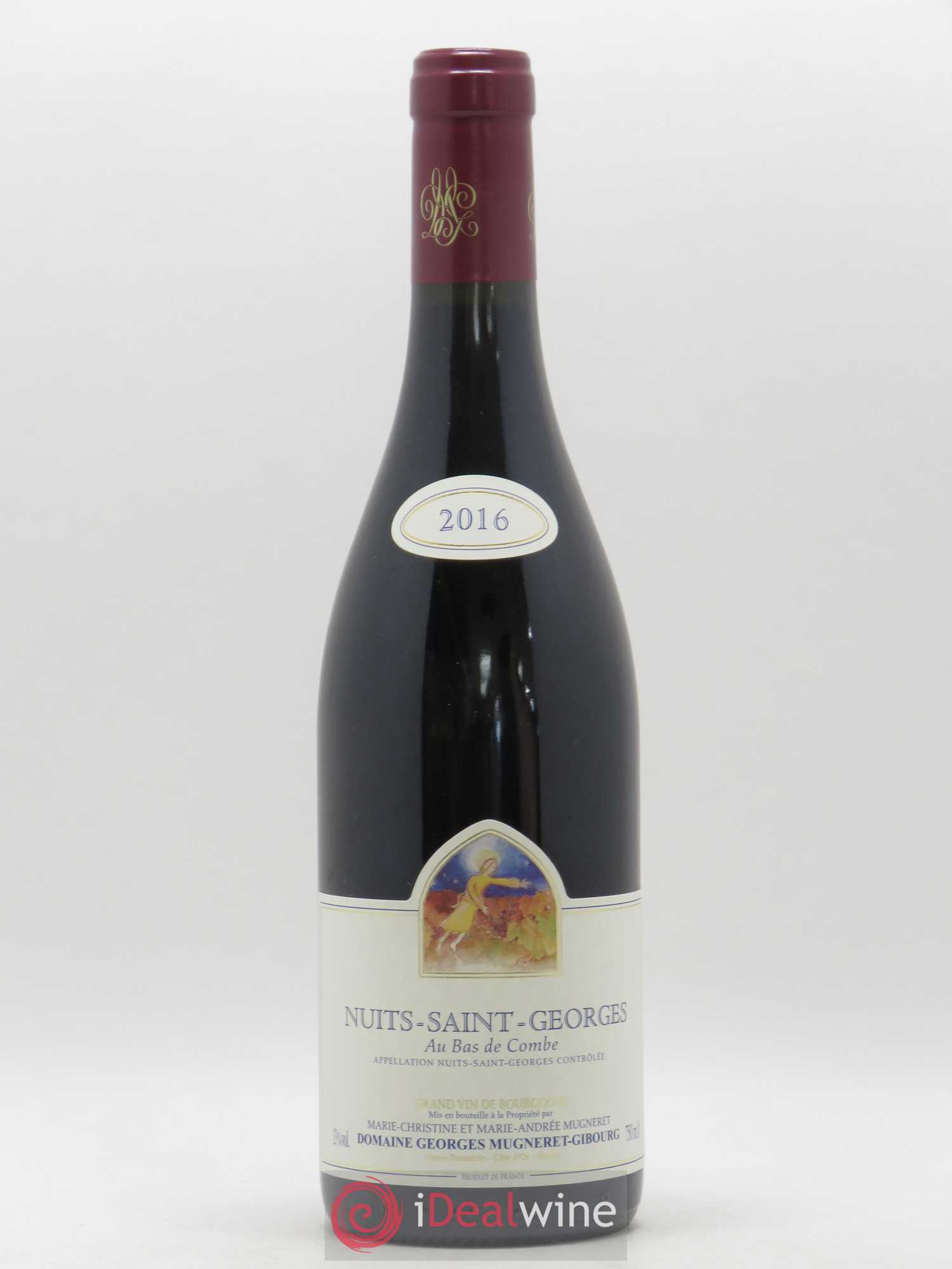 Nuits-Saint-Georges Au Bas de Combe Mugneret-Gibourg (Domaine) 2016 - Lot de 1 bouteille - 0