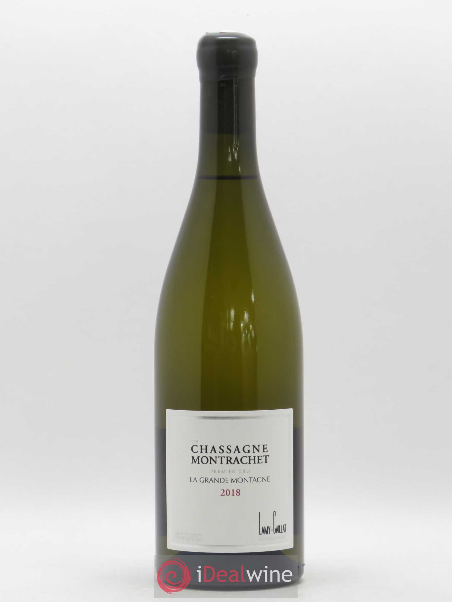Chassagne-Montrachet 1er Cru La Grande Montagne Lamy-Caillat (Domaine) 2018 - Lot de 1 bouteille - 0