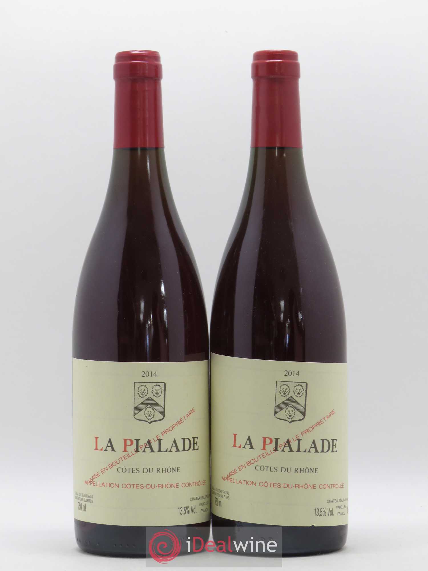 Côtes-du-Rhône La Pialade Emmanuel Reynaud 2014 - Lot de 2 bouteilles - 0