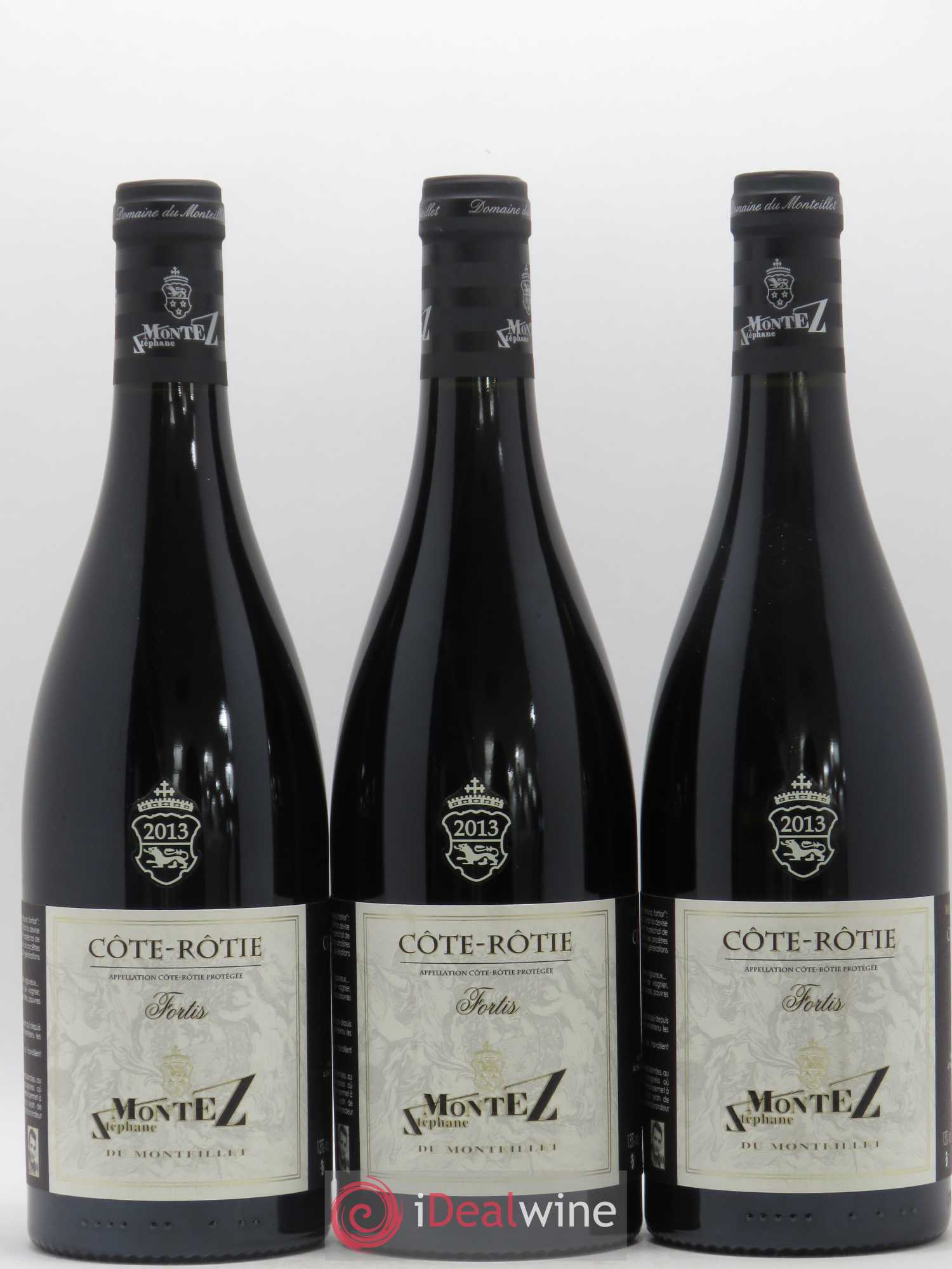 Côte-Rôtie Fortis Monteillet (Domaine du) - Stéphane Montez 2013 - Lot de 3 bouteilles - 0