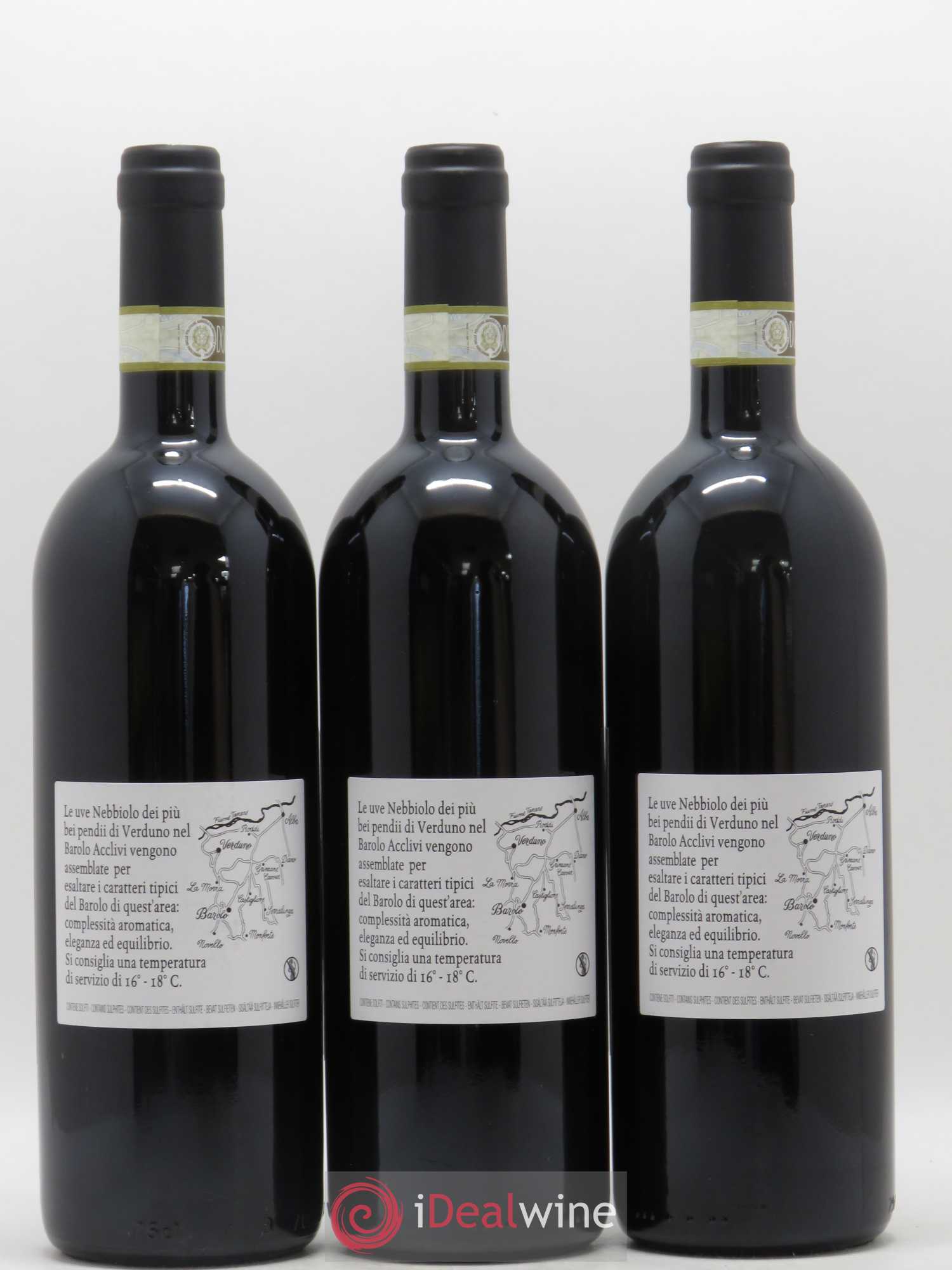 Barolo DOCG Acclivi Comm. Giovan Battista Burlotto 2016 - Lot de 3 bouteilles - 1