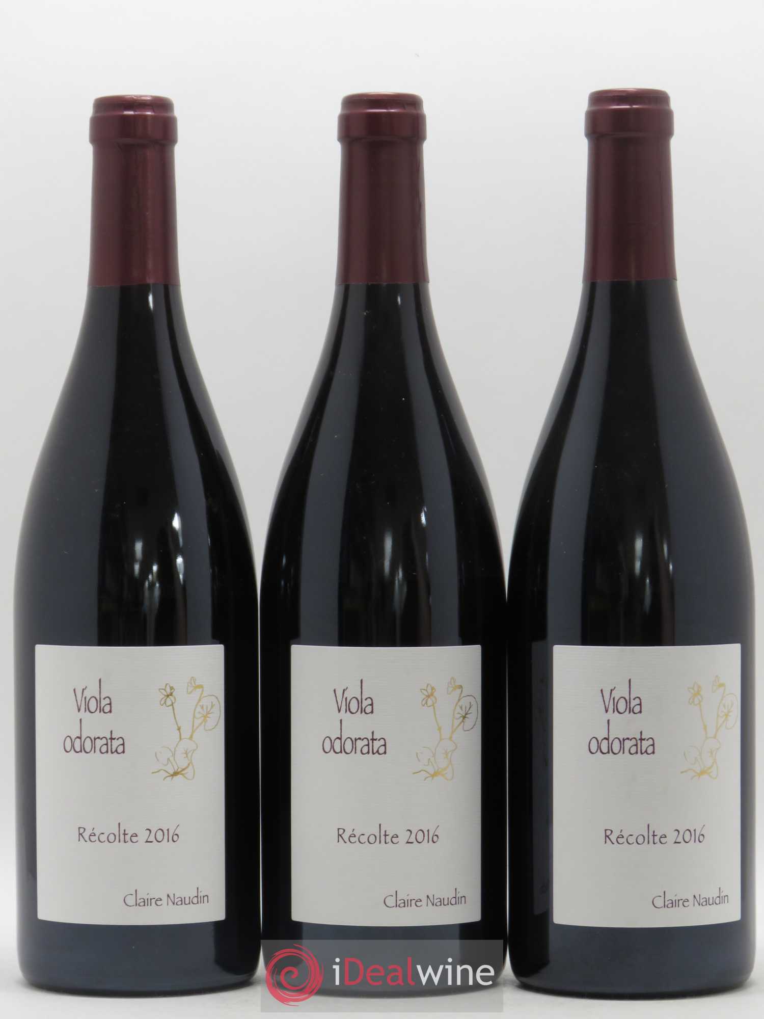 Côte de Nuits-Villages Viola Odorata Naudin-Ferrand (Domaine) 2016 - Lot de 3 bouteilles - 0