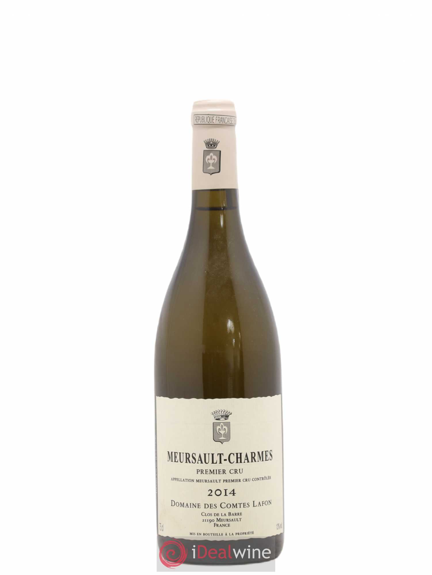 Meursault 1er Cru Charmes Comtes Lafon (Domaine des) 2014 - Lot de 1 bouteille - 0
