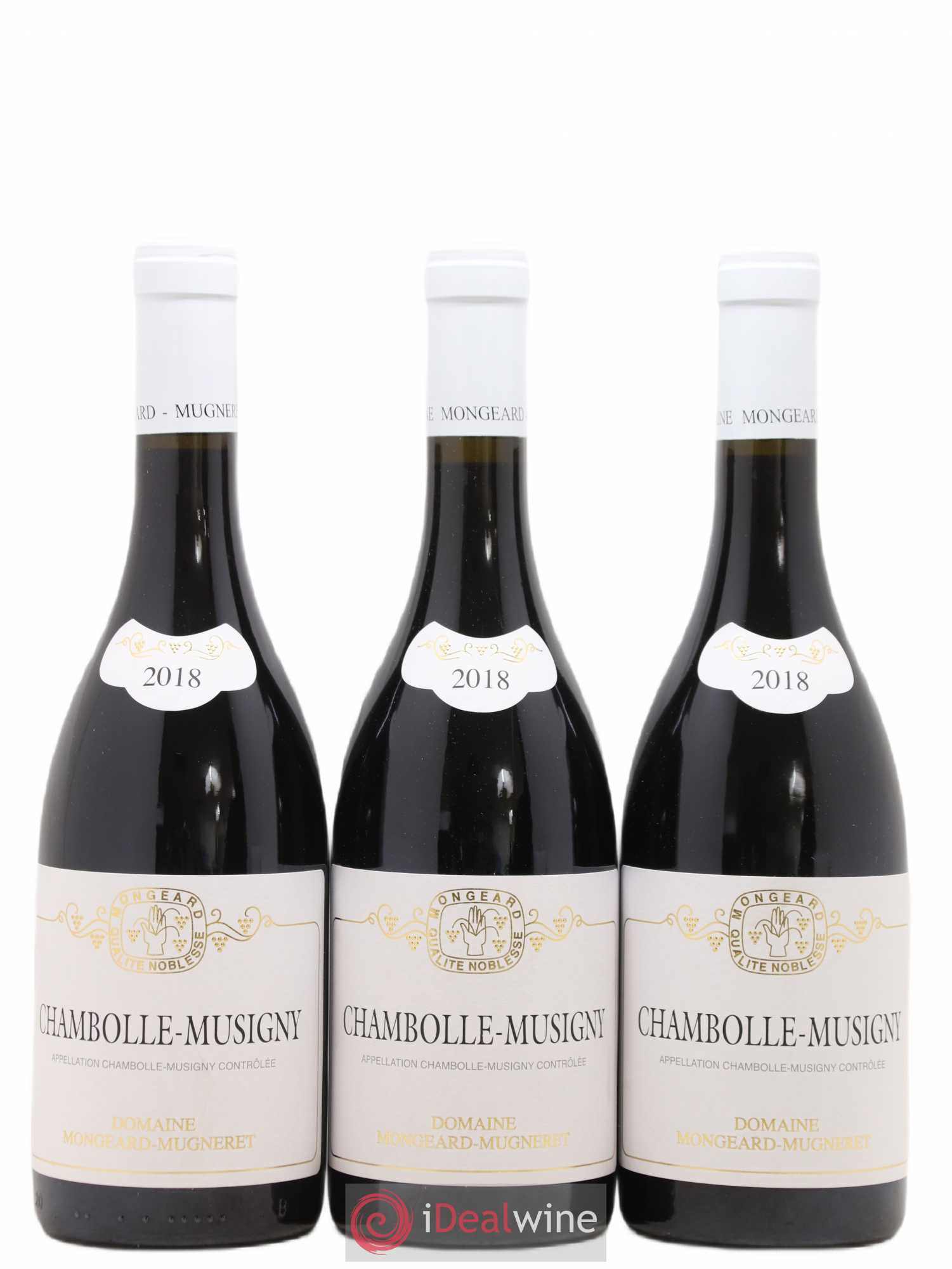 Chambolle-Musigny Mongeard-Mugneret (Domaine) 2018 - Lot de 3 bouteilles - 0