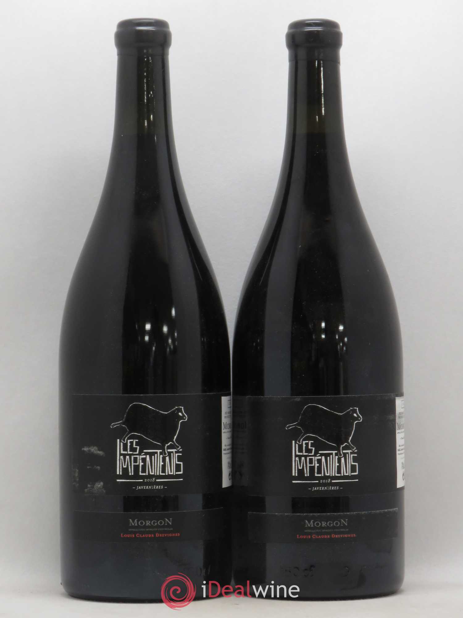 Morgon Javernières Les Impénitents Louis-Claude Desvignes 2018 - Lot de 2 magnums - 0