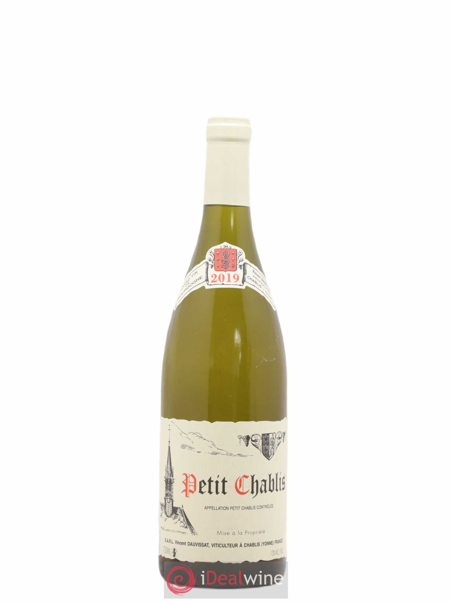 Petit Chablis Vincent Dauvissat (Domaine) 2019 - Lot de 1 bouteille - 0