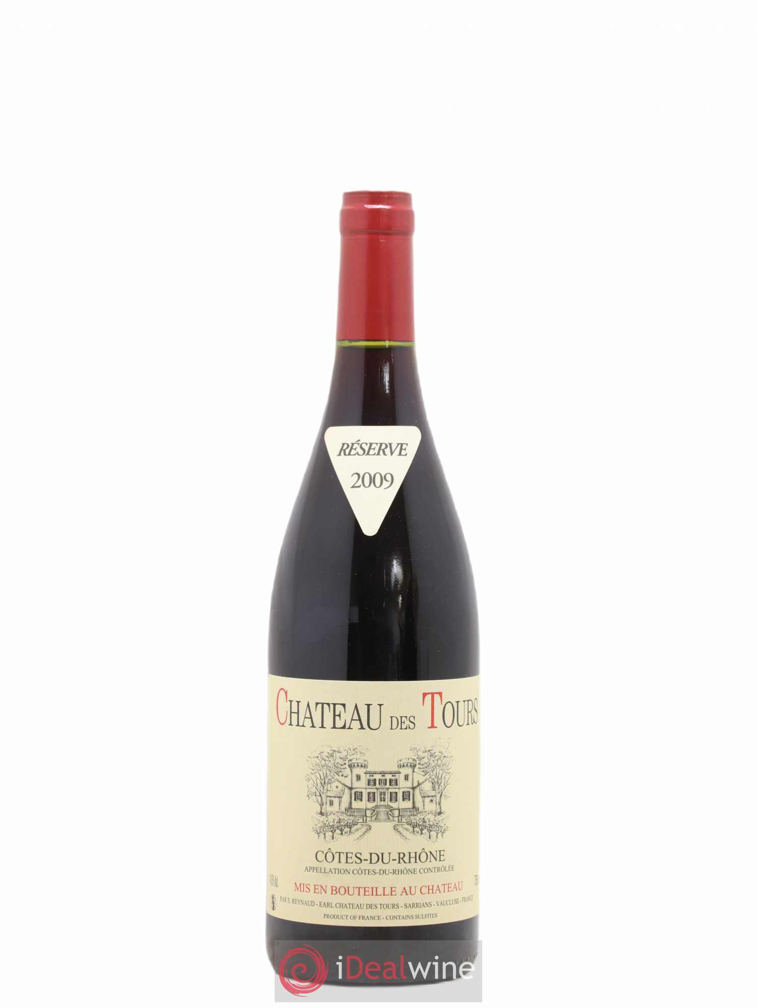 Côtes-du-Rhône Château des Tours Emmanuel Reynaud 2009 - Lot de 1 bouteille - 0