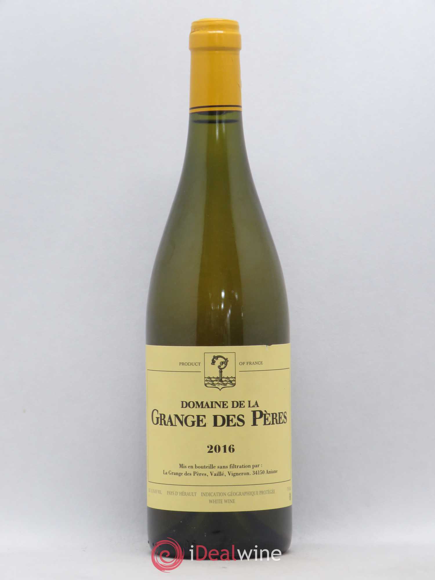 Pays d'Hérault Grange des Pères Laurent Vaillé 2016 - Lot de 1 bouteille - 0