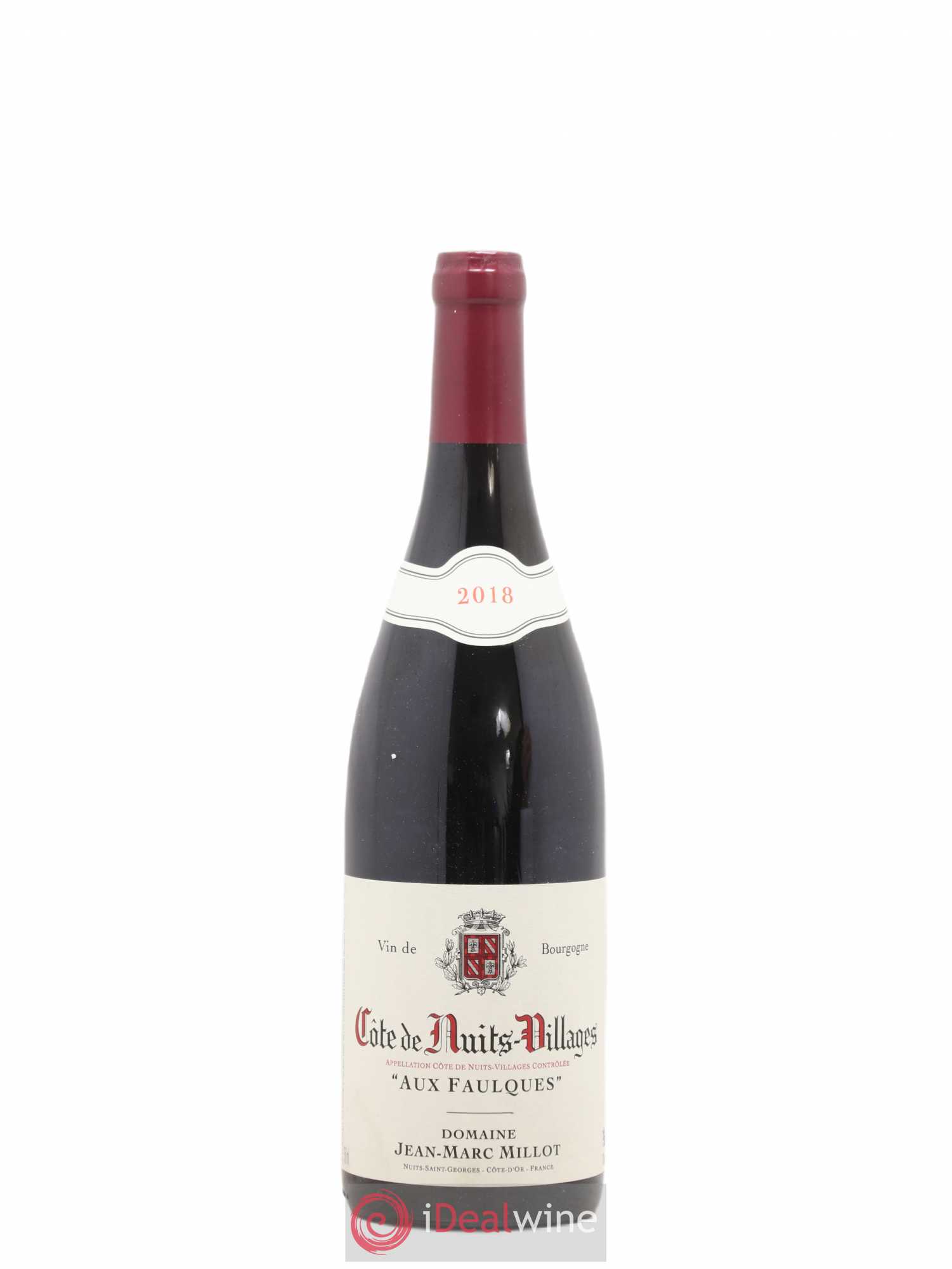 Côte de Nuits-Villages Aux Faulques Jean-Marc Millot 2018 - Lot de 1 bouteille - 0