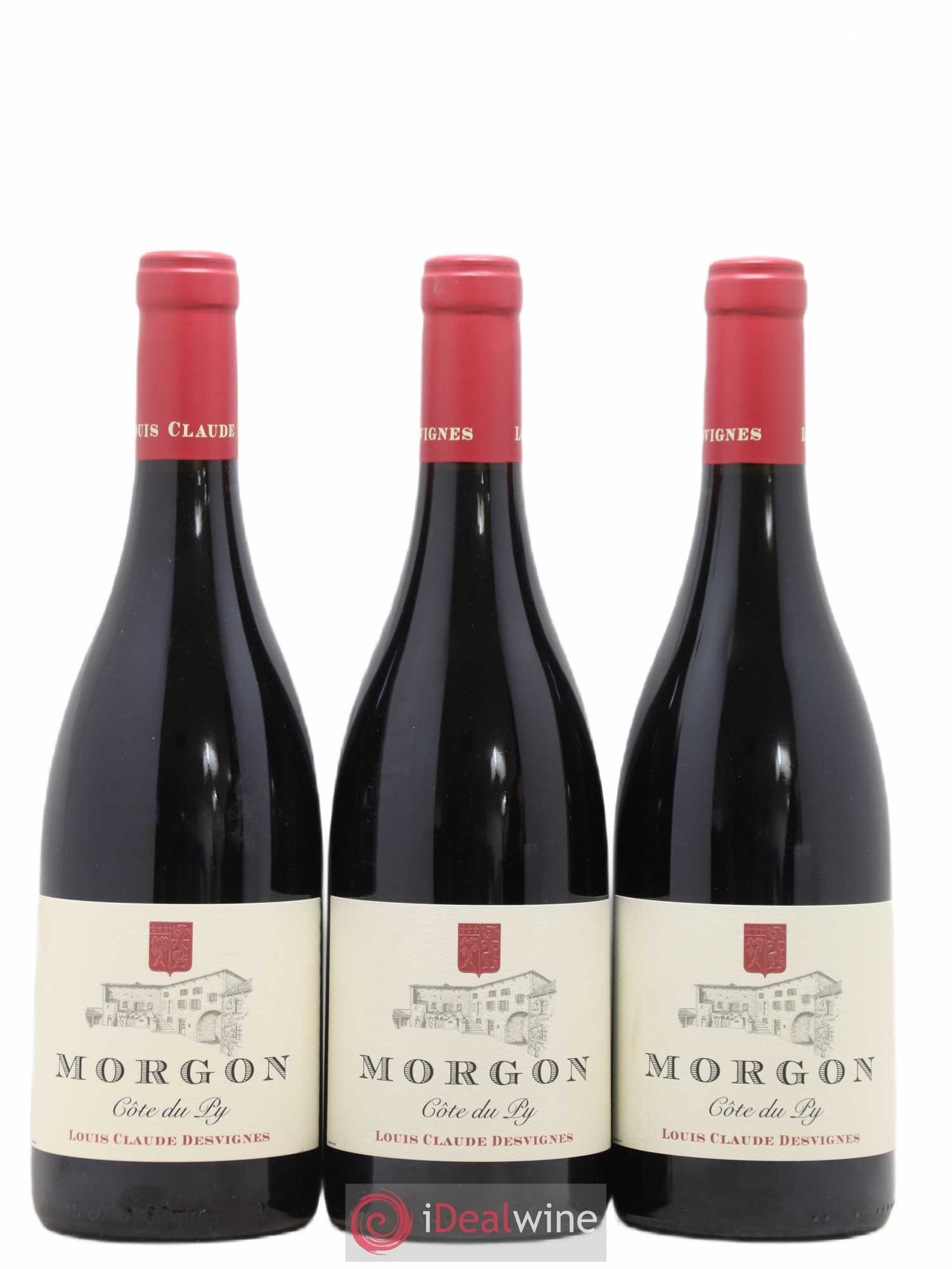 Morgon Côte du Py Louis-Claude Desvignes 2020 - Lot de 3 bouteilles - 0