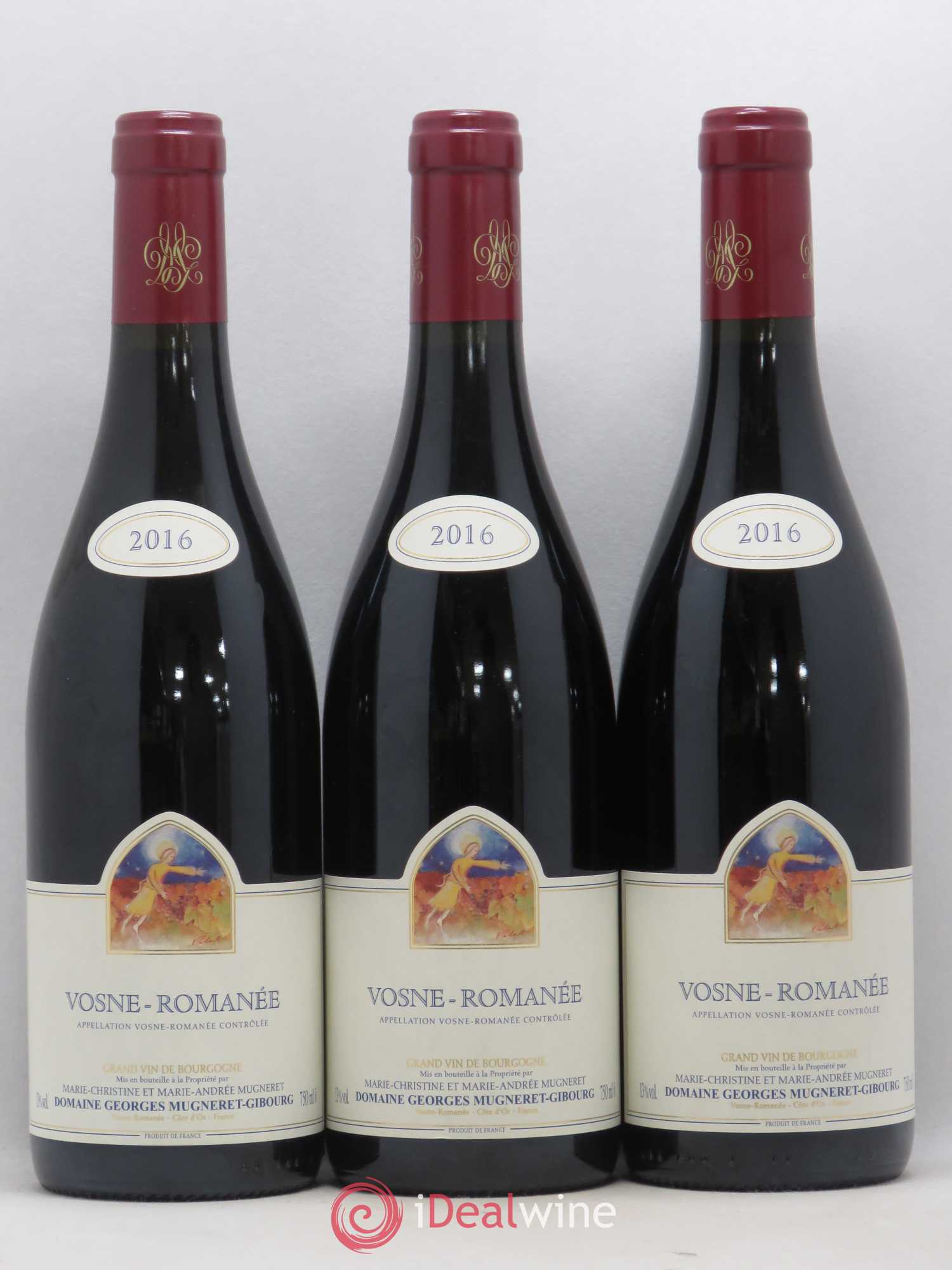 Vosne-Romanée Mugneret-Gibourg (Domaine) 2016 - Lot de 3 bouteilles - 0