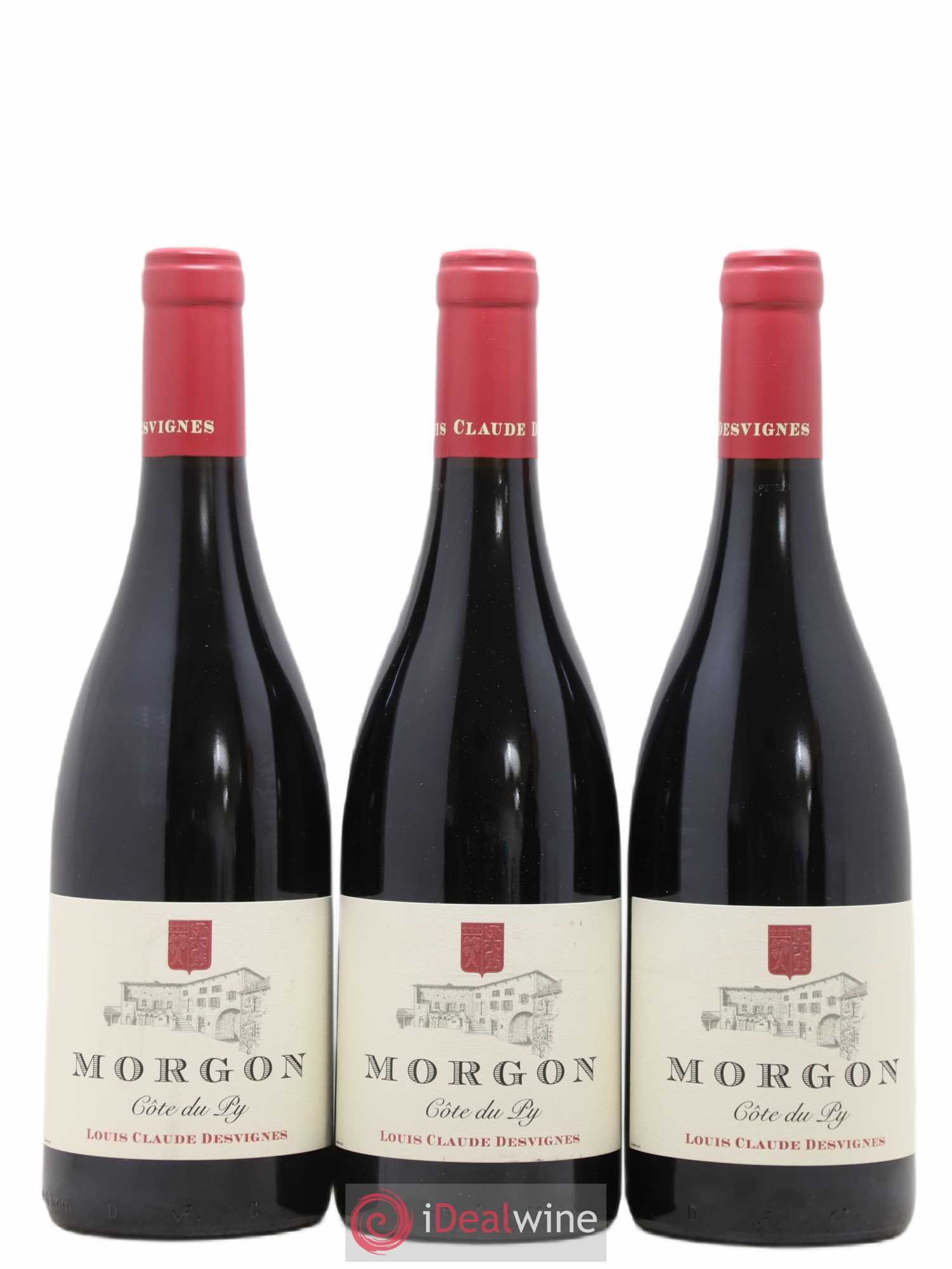Morgon Côte du Py Louis-Claude Desvignes 2020 - Lot de 3 bouteilles - 0
