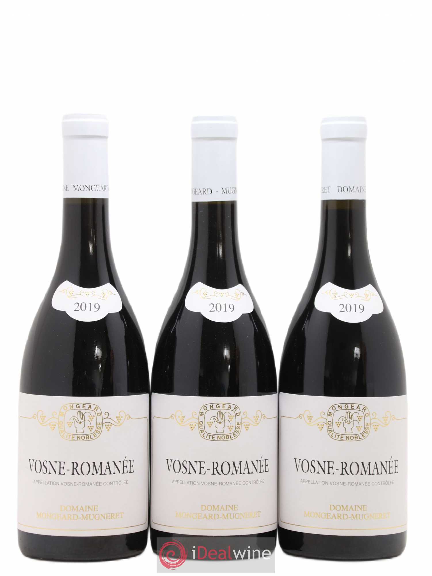 Vosne-Romanée Mongeard-Mugneret (Domaine) 2019 - Lot de 3 bouteilles - 0