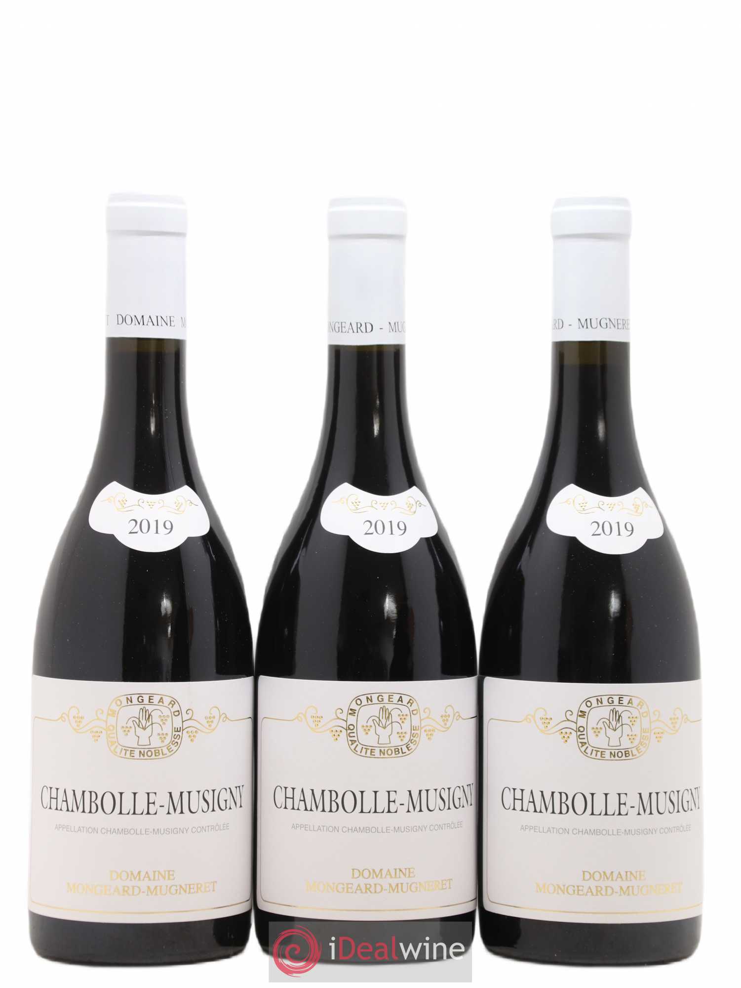 Chambolle-Musigny Mongeard-Mugneret (Domaine) 2019 - Lot de 3 bouteilles - 0