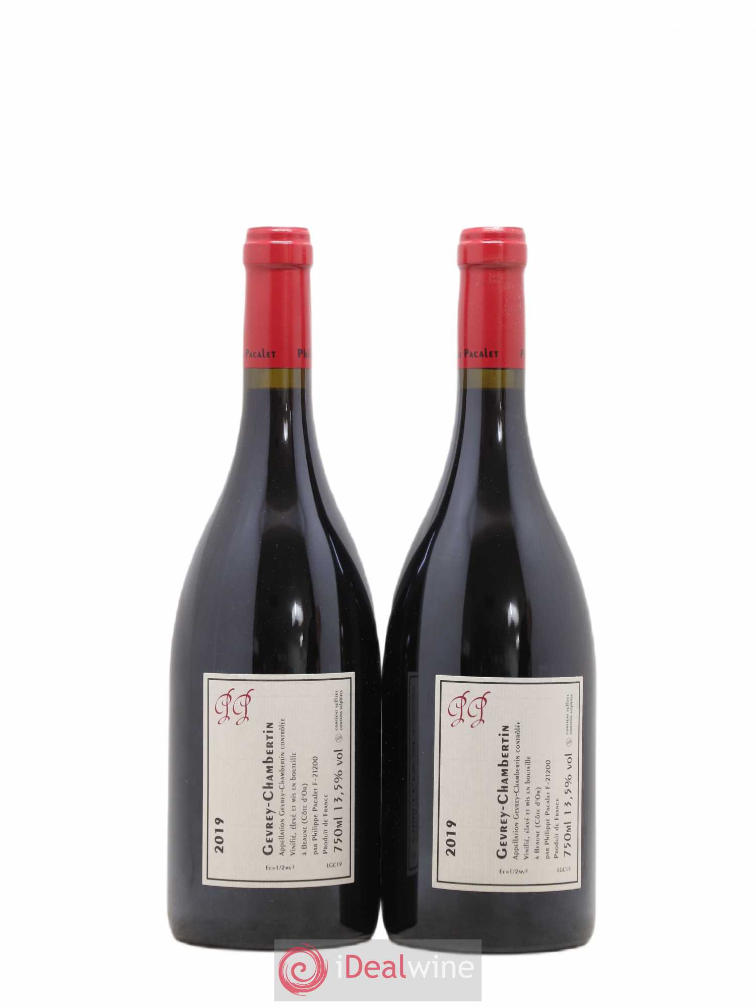 Gevrey-Chambertin Philippe Pacalet 2019 - Lot de 2 bouteilles - 1