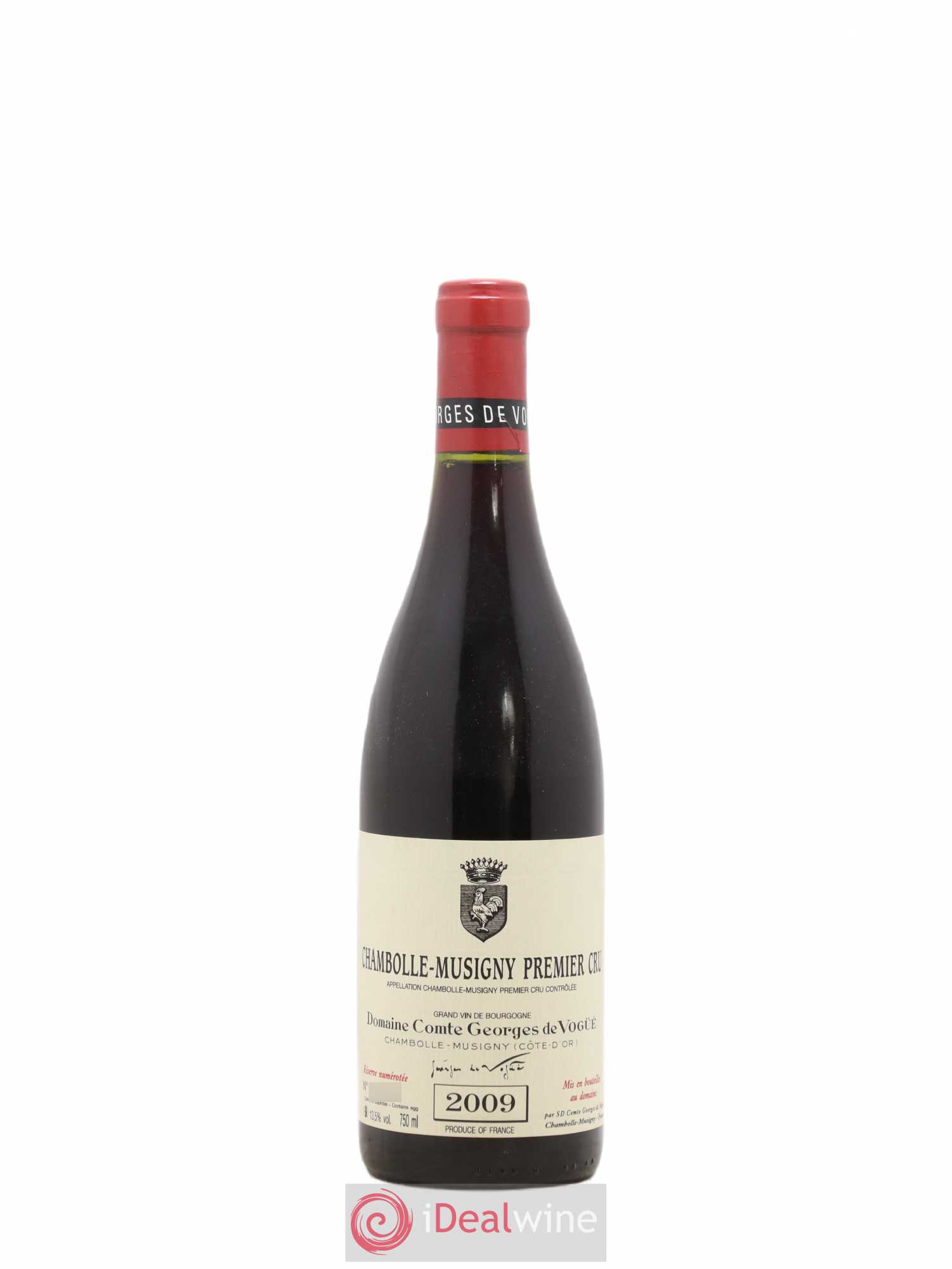 Chambolle-Musigny 1er Cru Comte Georges de Vogüé 2009 - Lot de 1 bouteille - 0